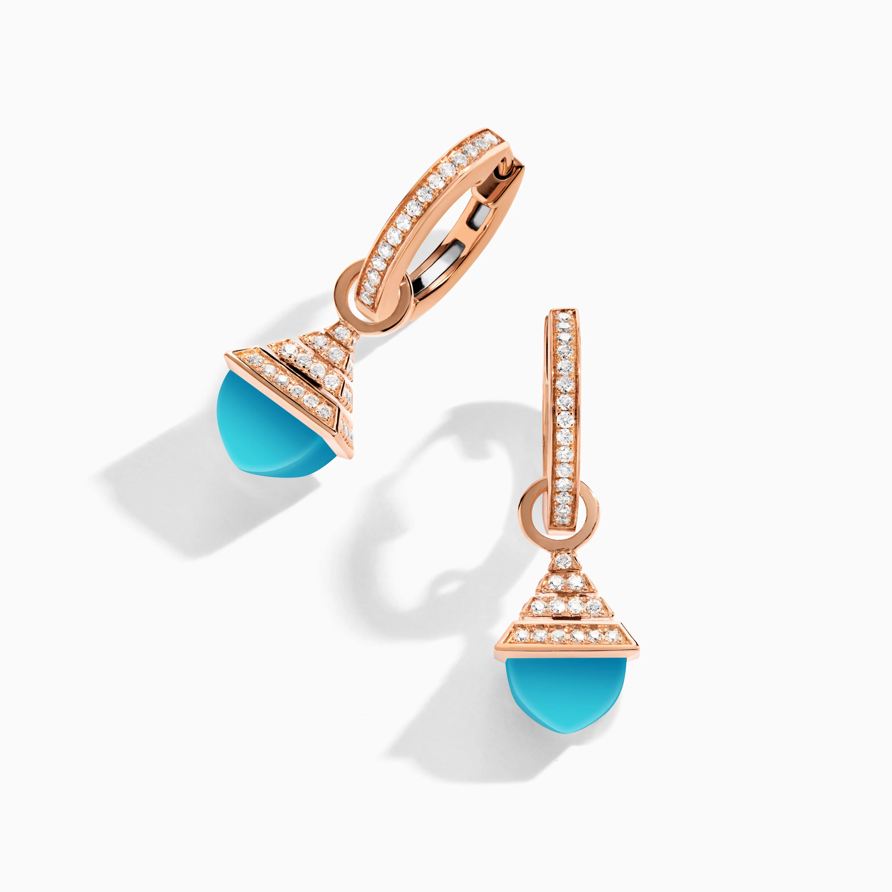 Cleo Rev Mini Diamond Drop Earrings - Image 28