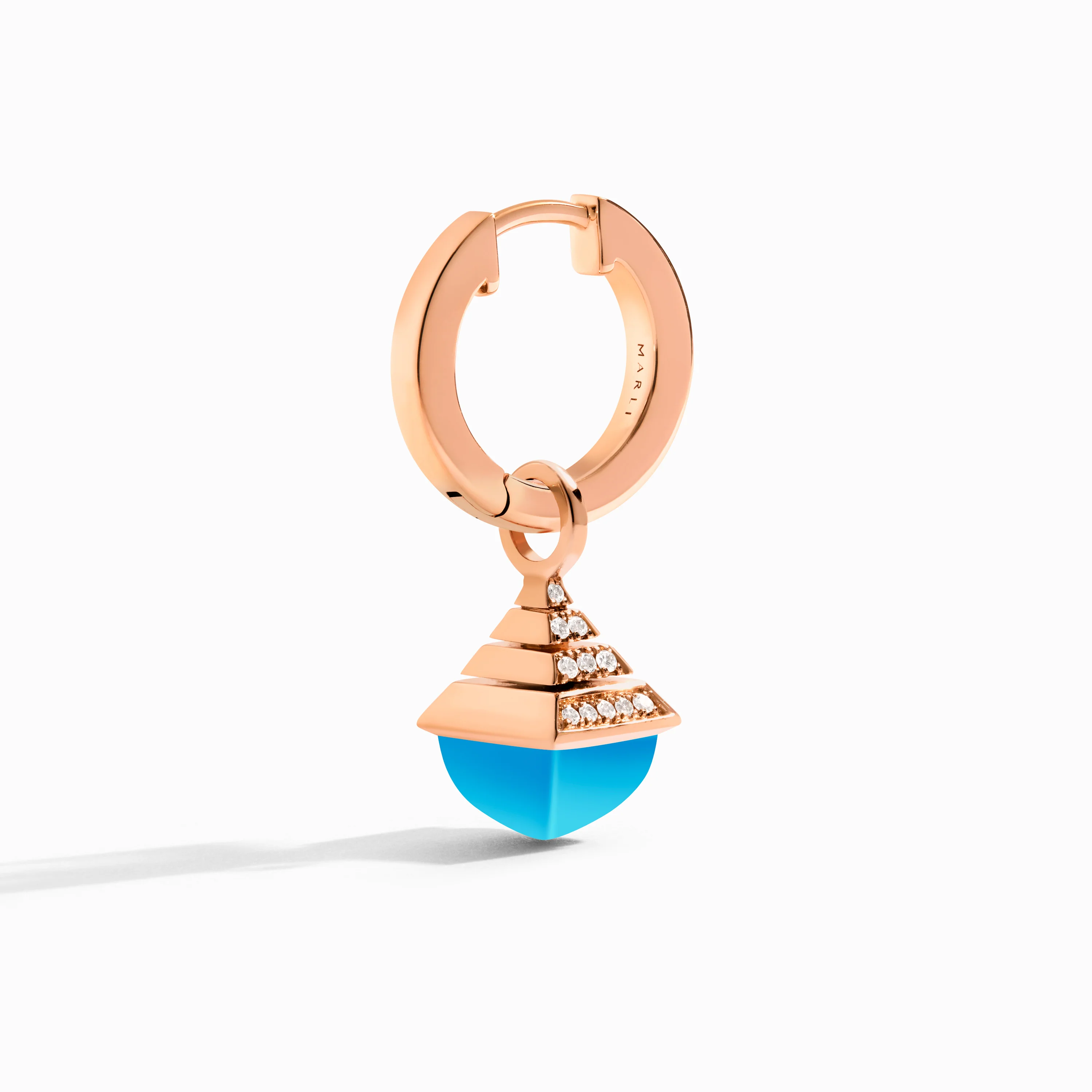 Cleo Rev Mini Diamond Drop Earrings - Image 30