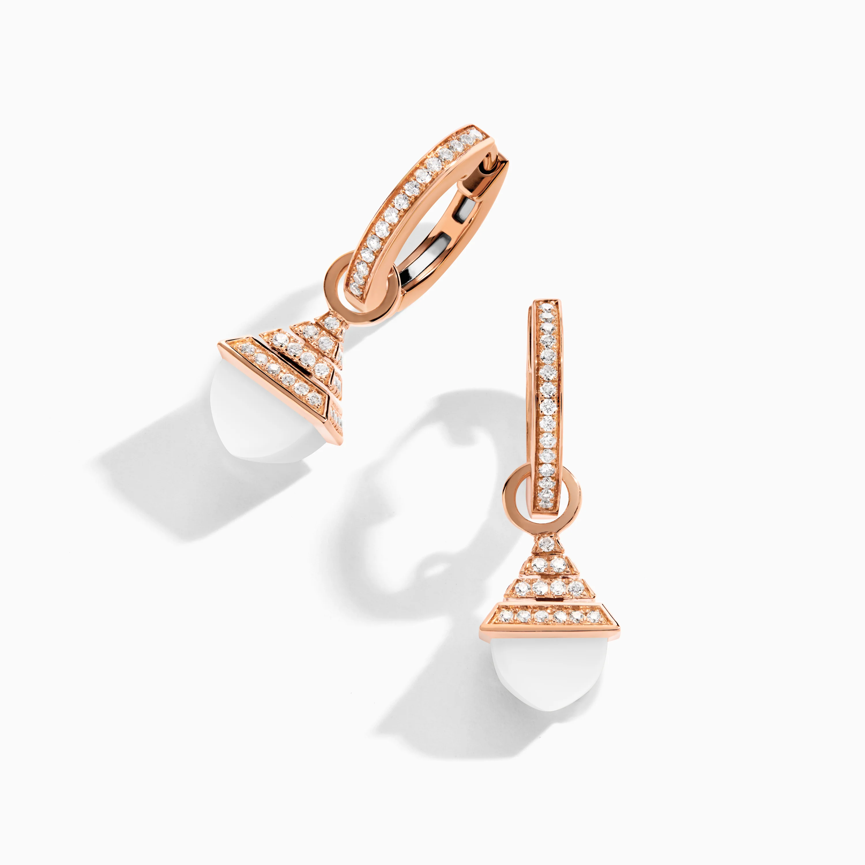 Cleo Rev Mini Diamond Drop Earrings - Image 31