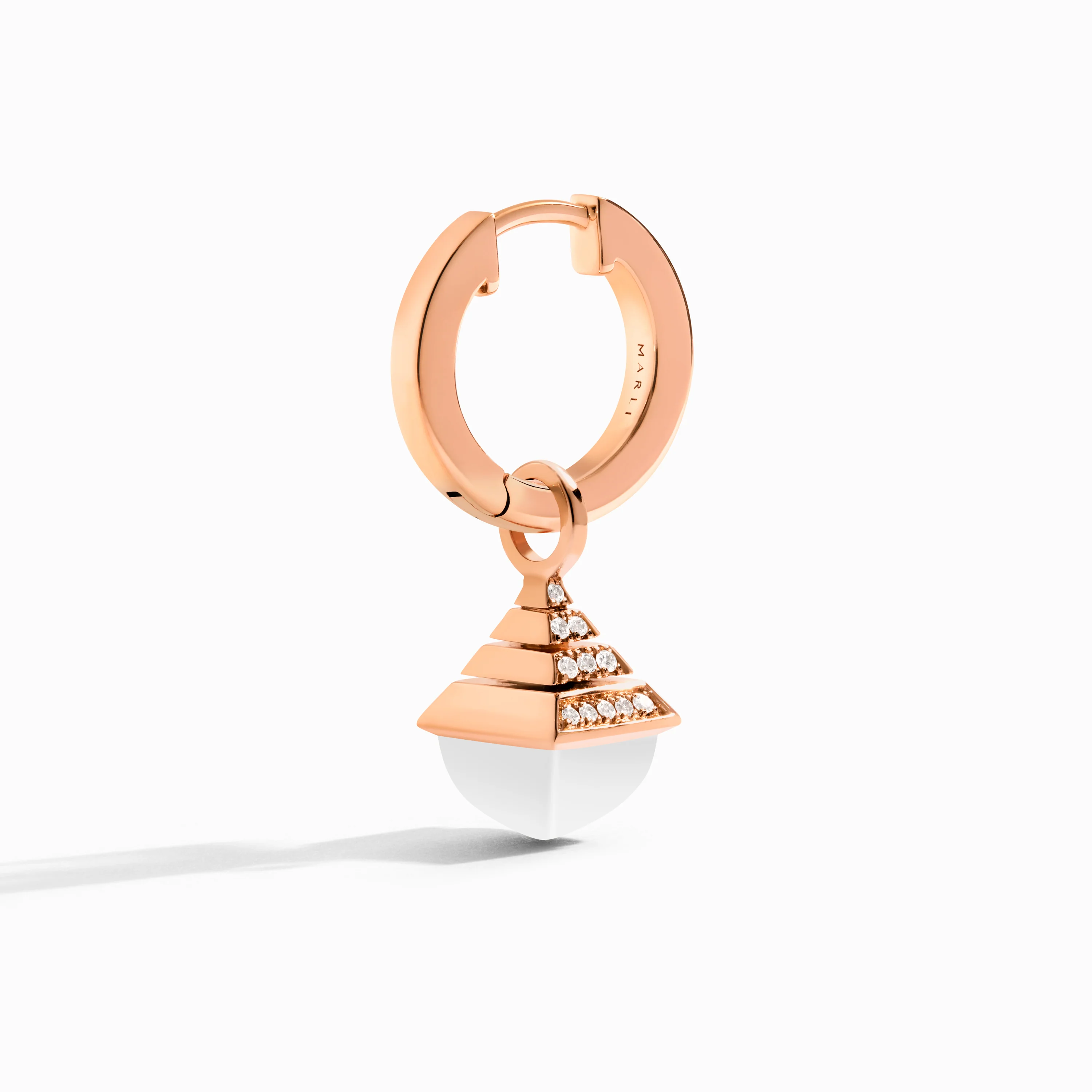Cleo Rev Mini Diamond Drop Earrings - Image 33