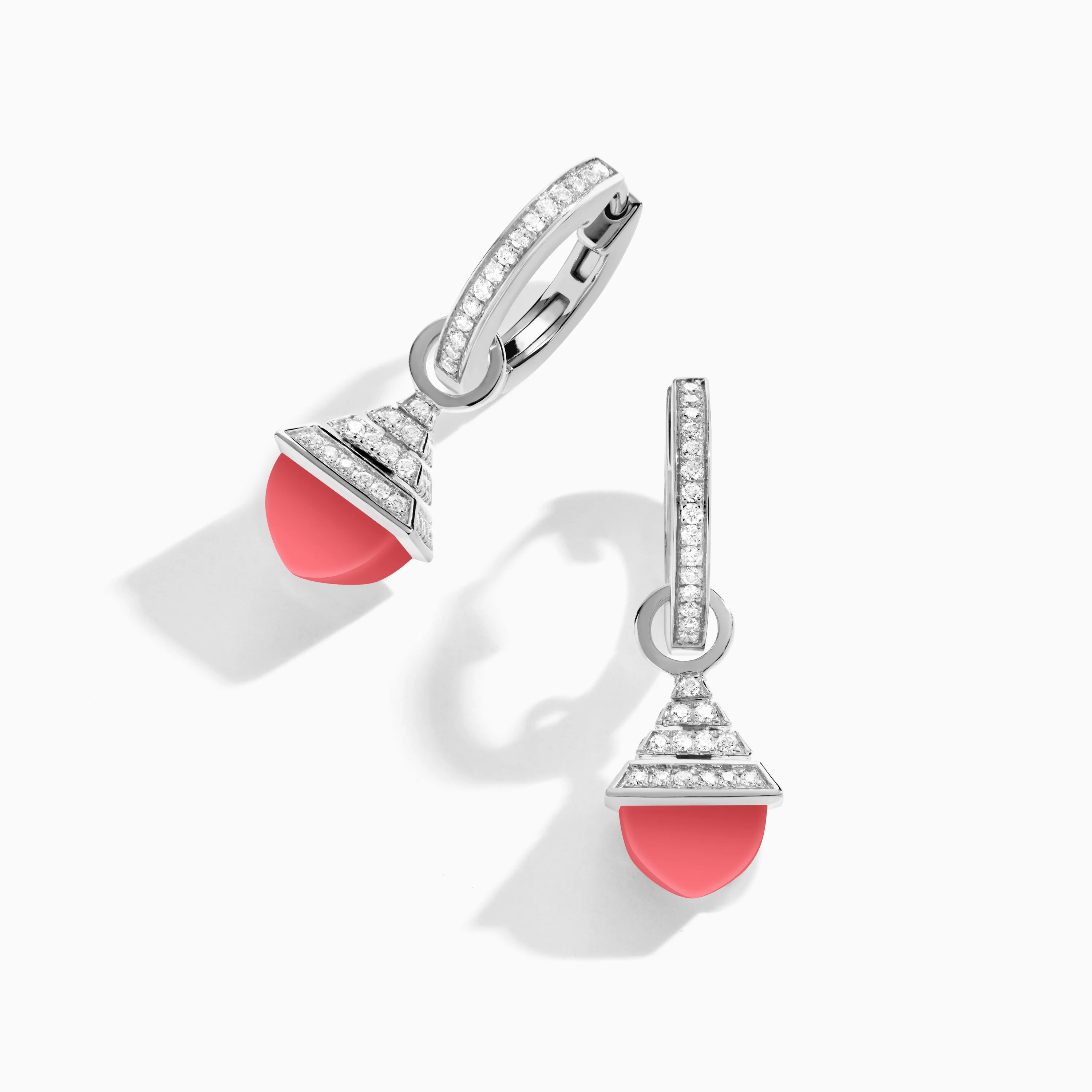 Cleo Rev Mini Diamond Drop Earrings - Image 16