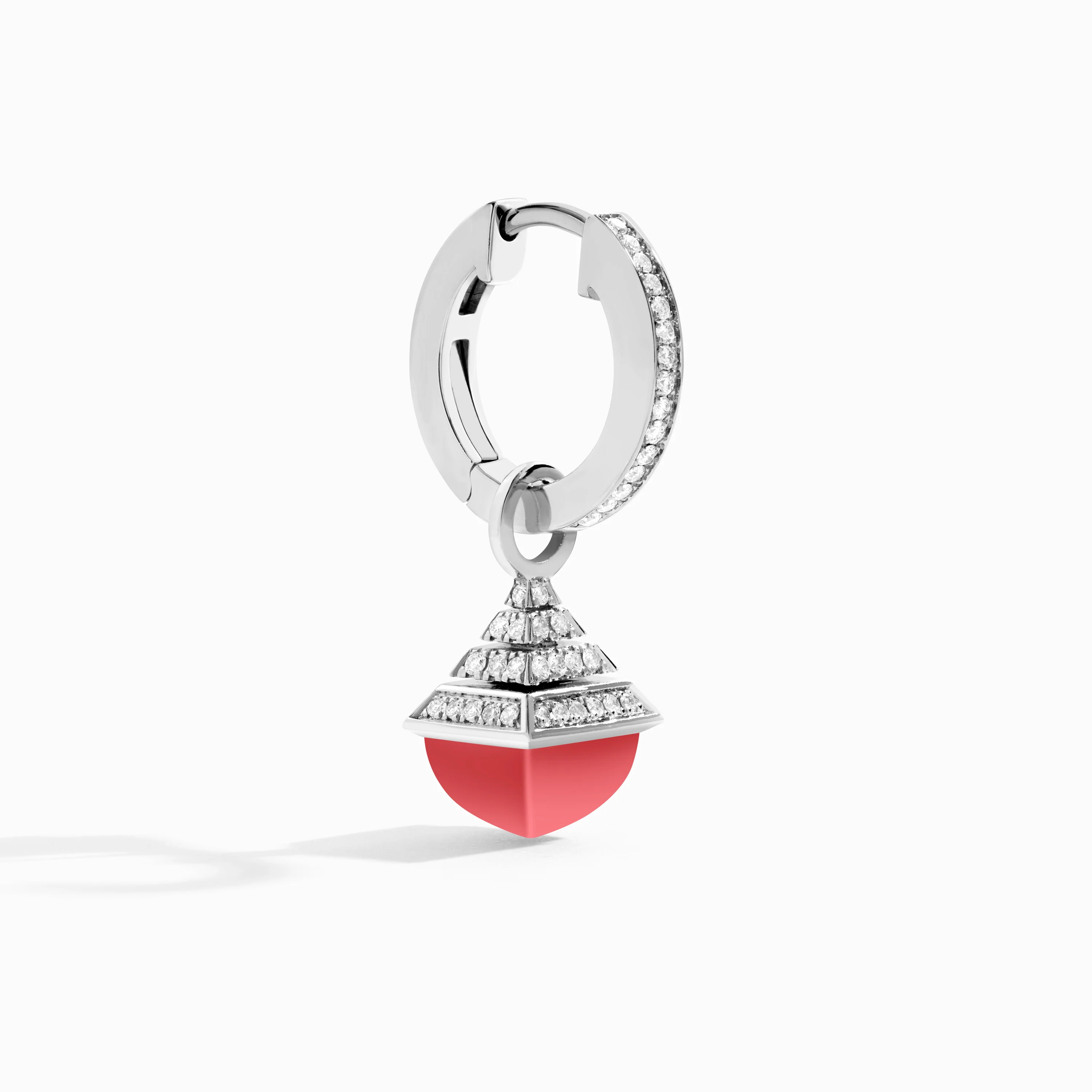 Cleo Rev Mini Diamond Drop Earrings - Image 17