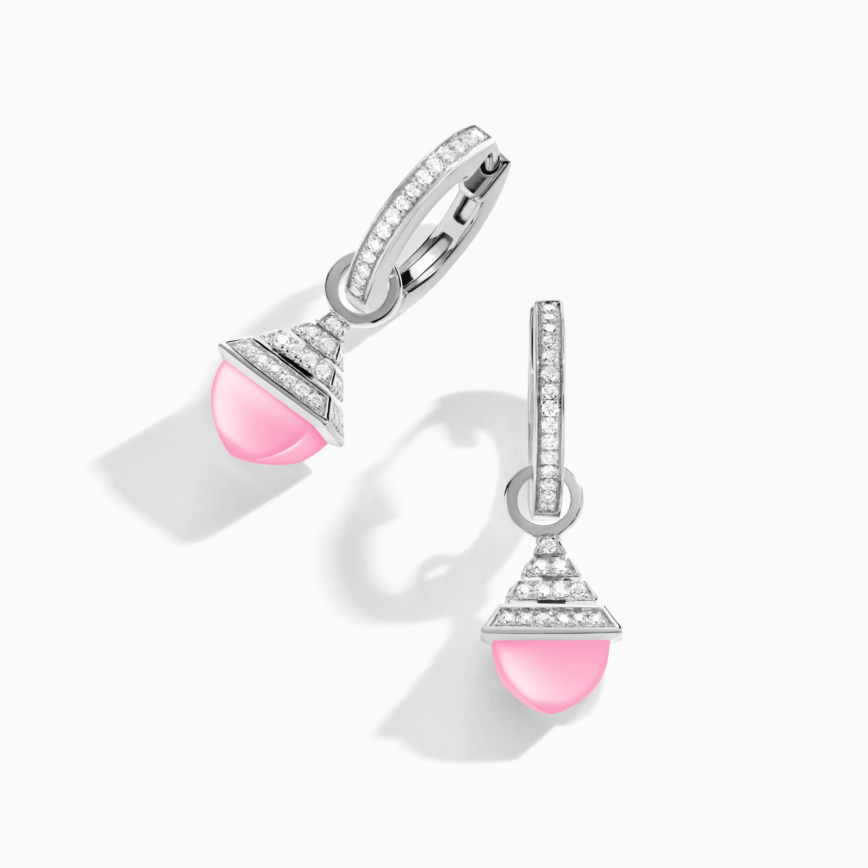 Cleo Rev Mini Diamond Drop Earrings - Image 19
