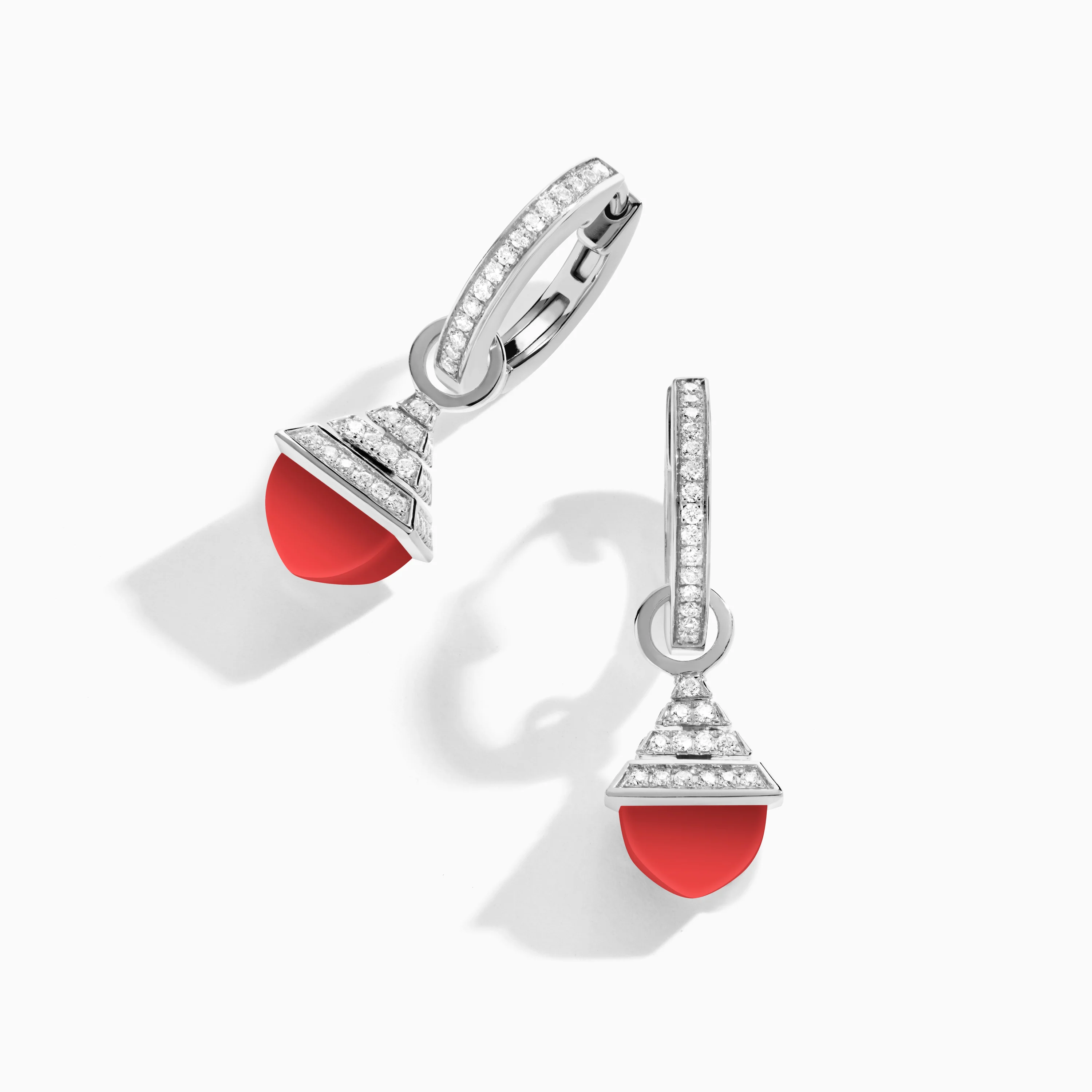 Cleo Rev Mini Diamond Drop Earrings - Image 25