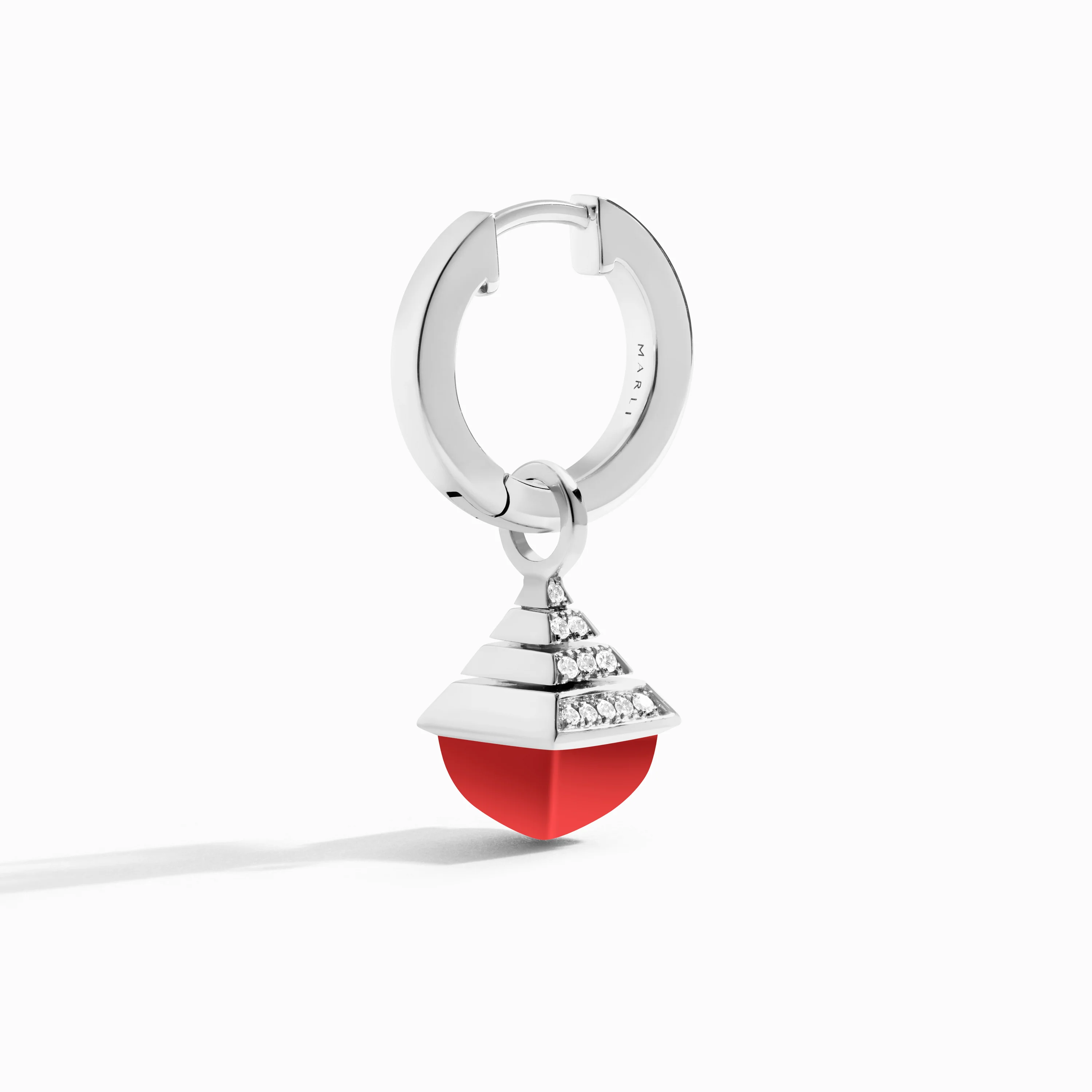 Cleo Rev Mini Diamond Drop Earrings - Image 27