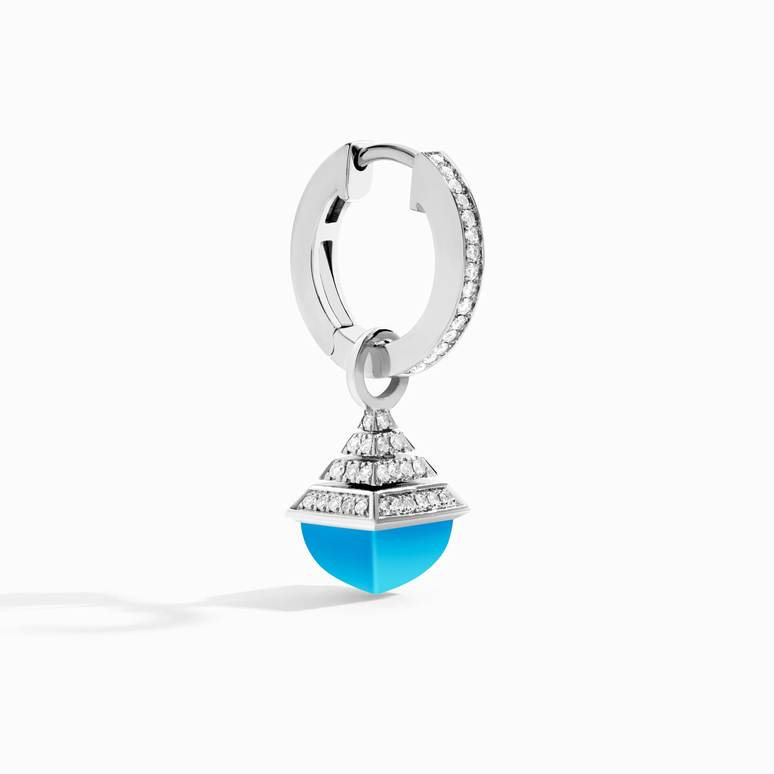 Cleo Rev Mini Diamond Drop Earrings - Image 29