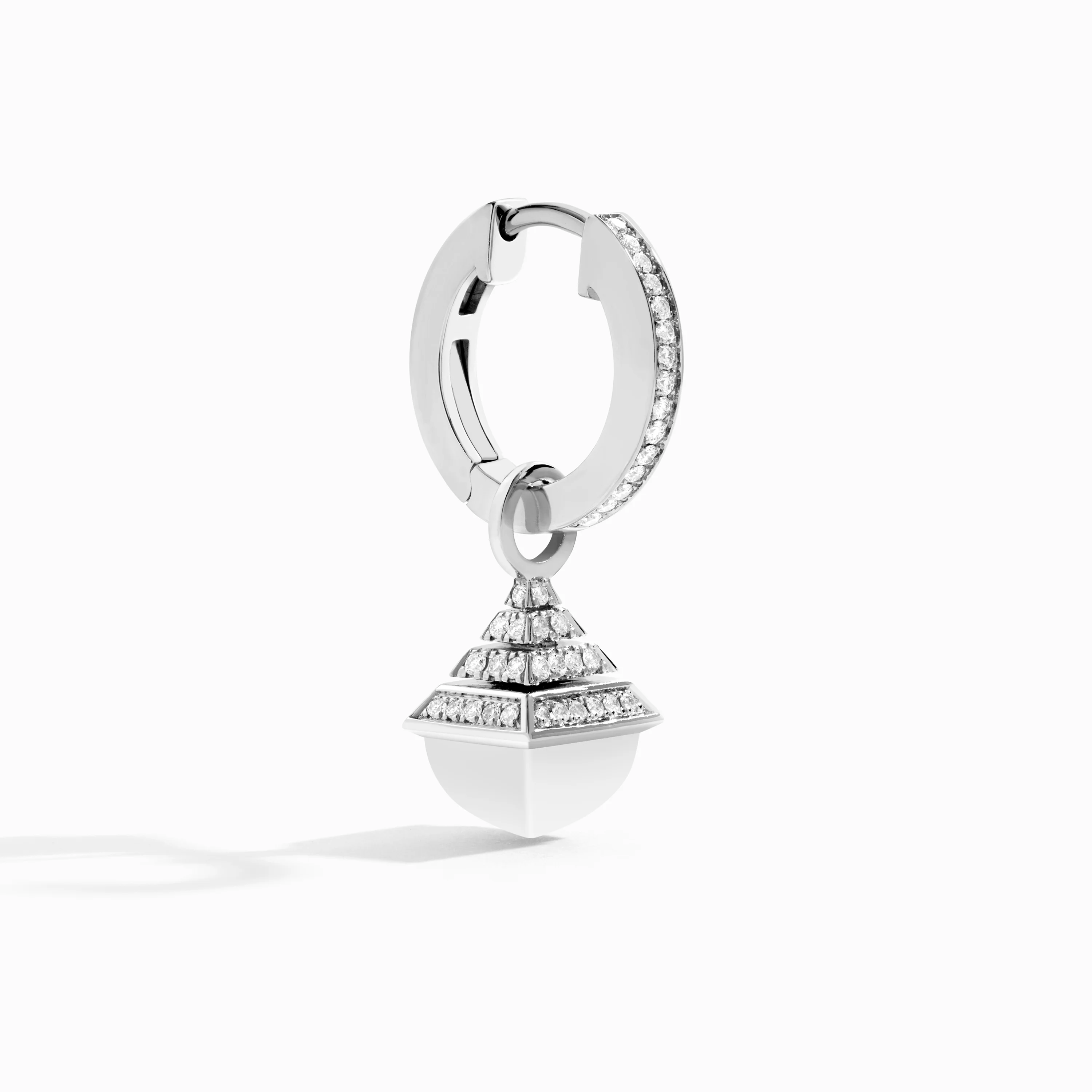 Cleo Rev Mini Diamond Drop Earrings - Image 32