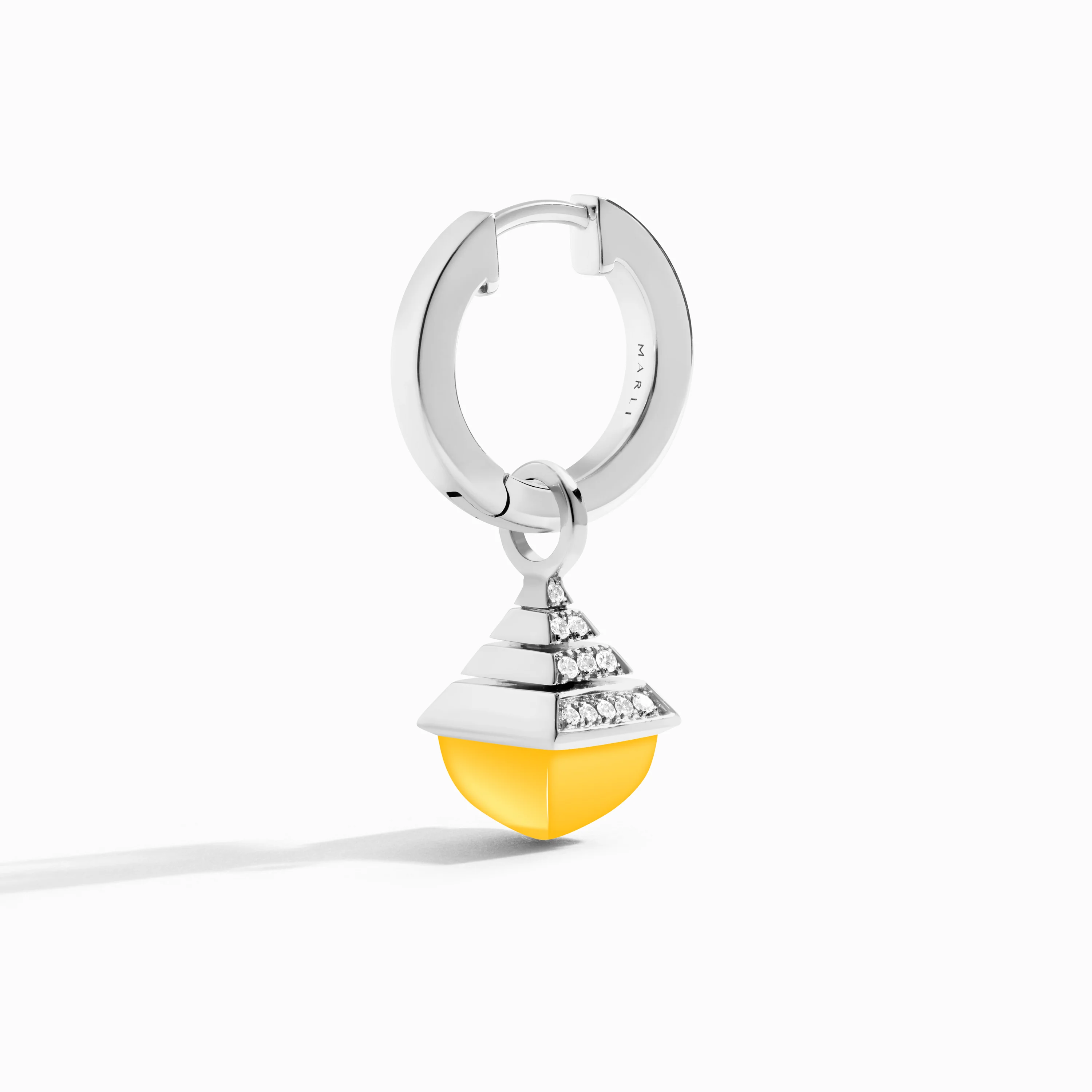Cleo Rev Mini Diamond Drop Earrings - Image 36