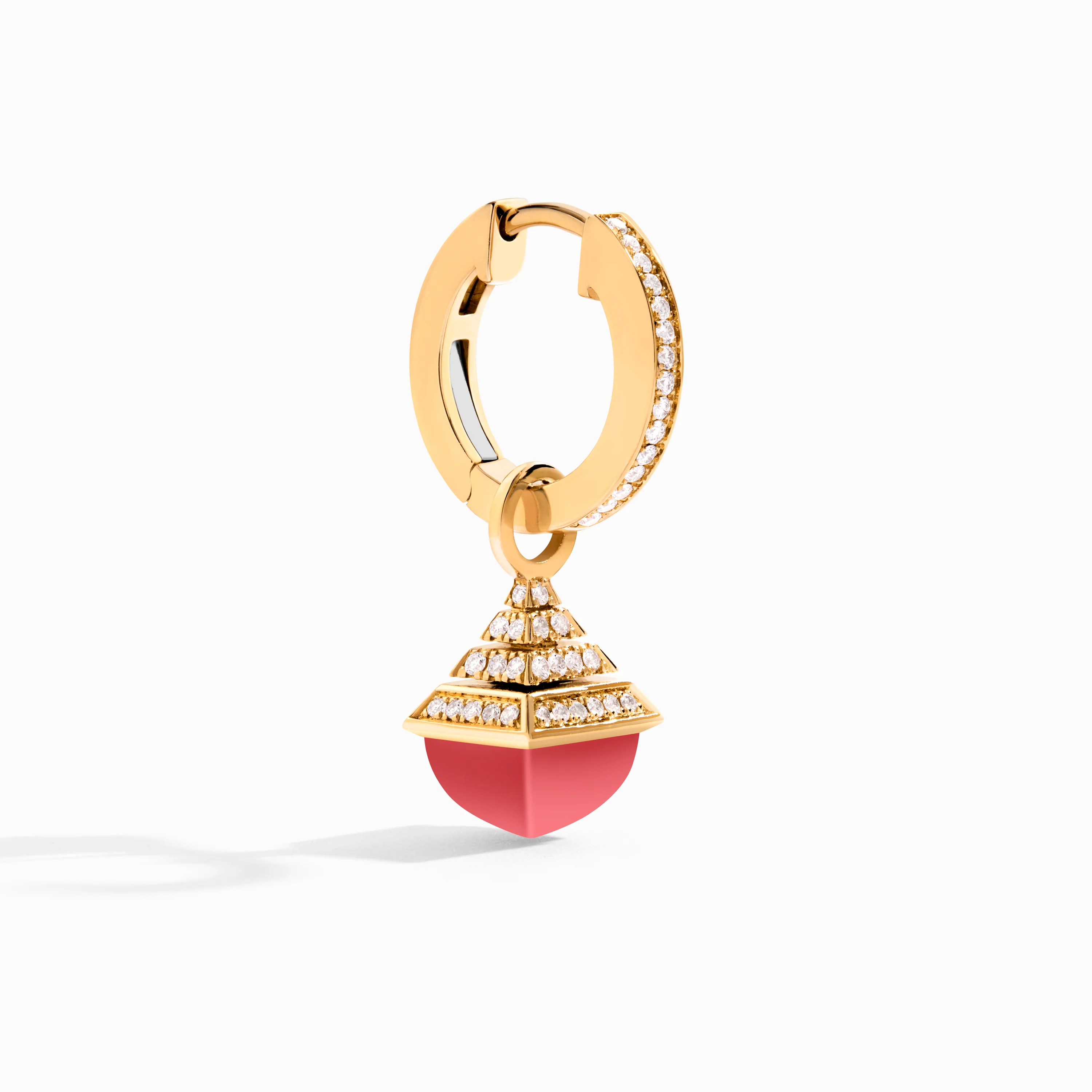 Cleo Rev Mini Diamond Drop Earrings - Image 17