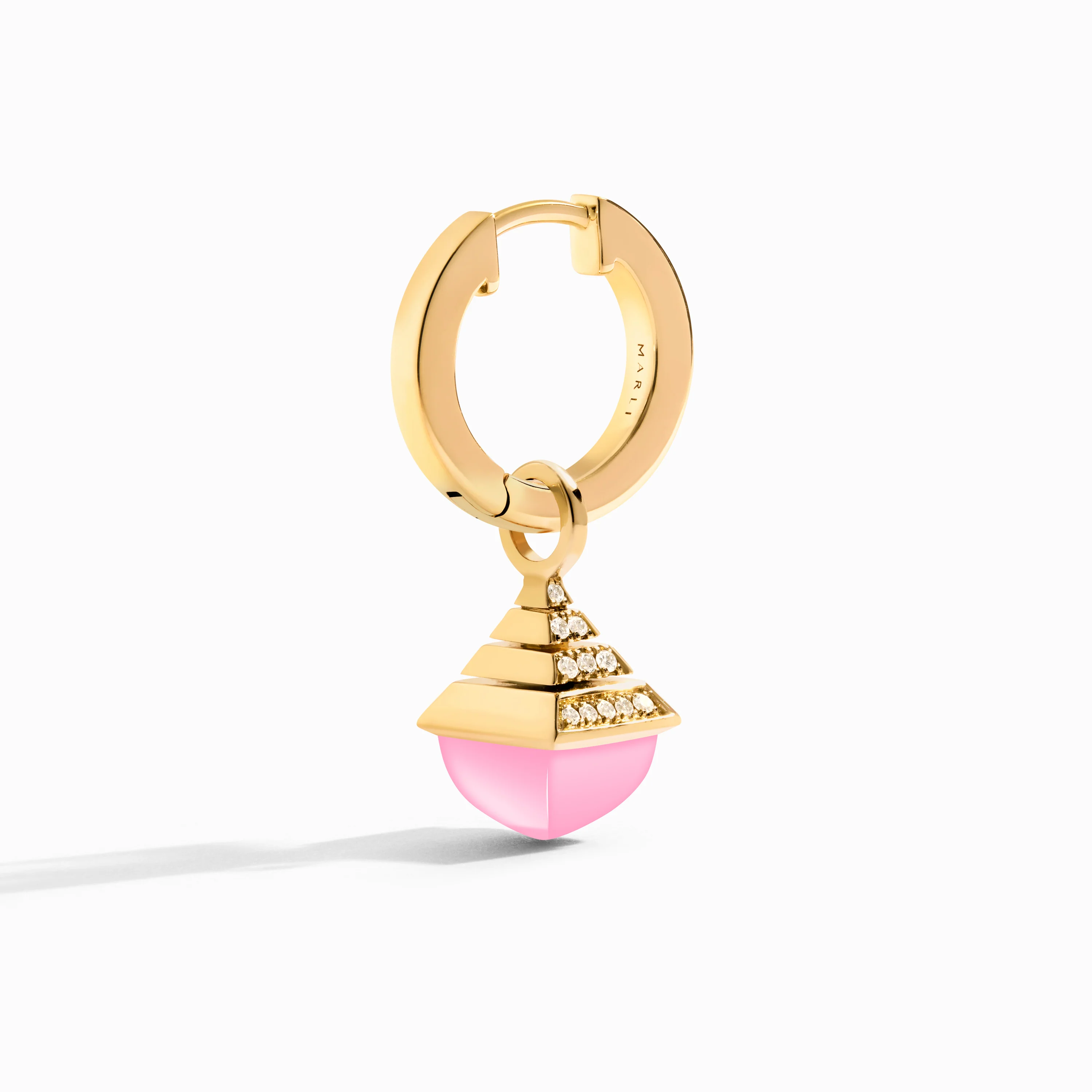 Cleo Rev Mini Diamond Drop Earrings - Image 21