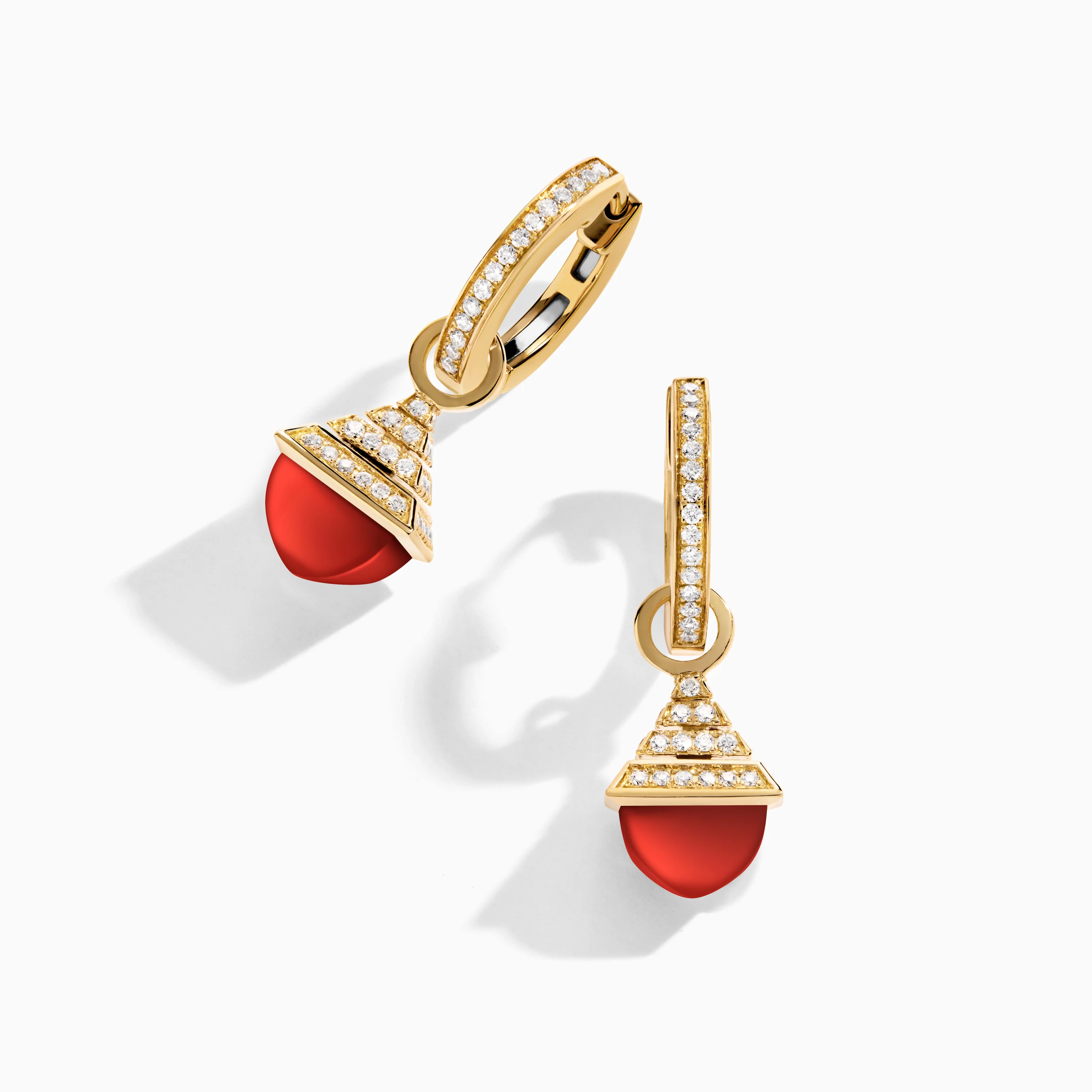 Cleo Rev Mini Diamond Drop Earrings - Image 22
