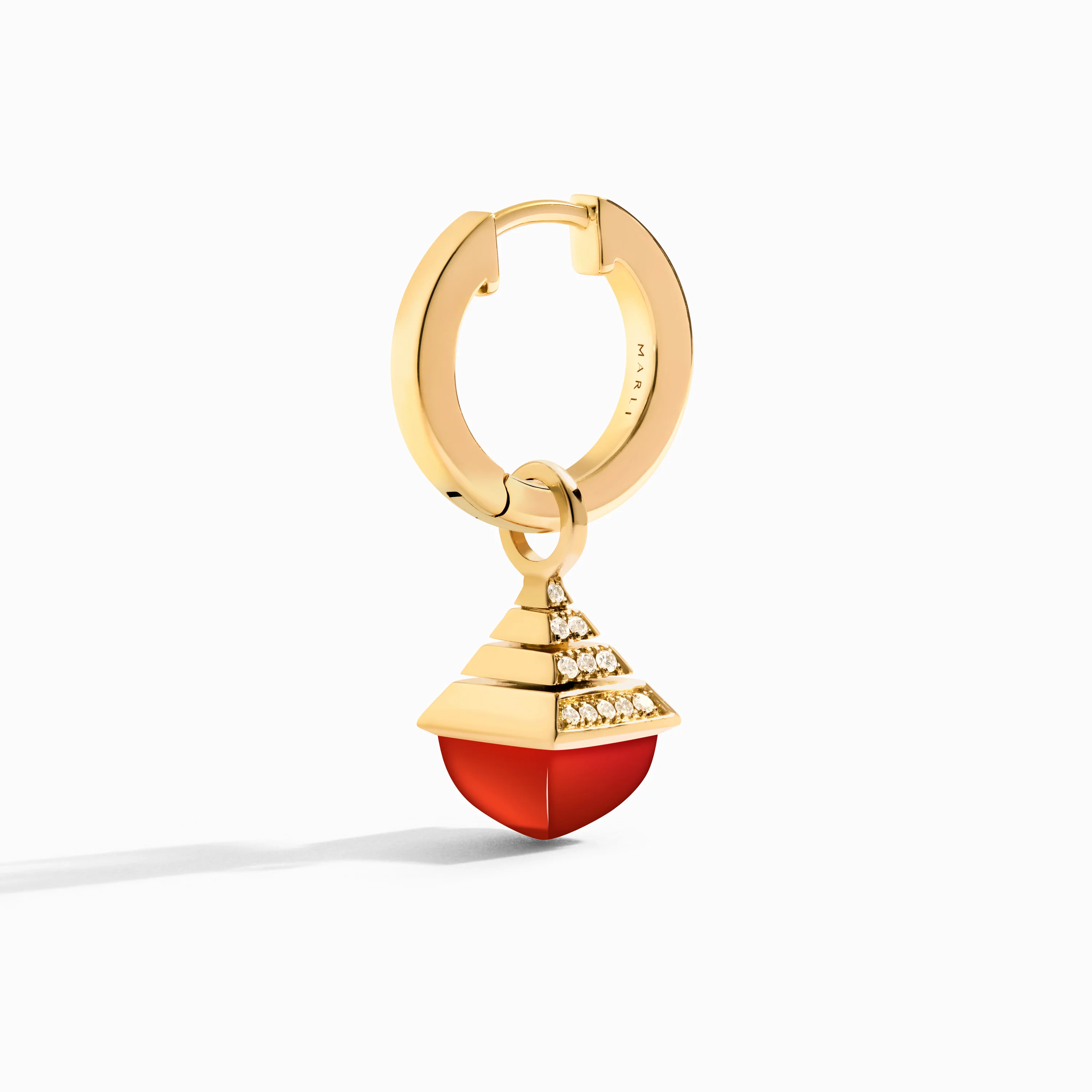 Cleo Rev Mini Diamond Drop Earrings - Image 24