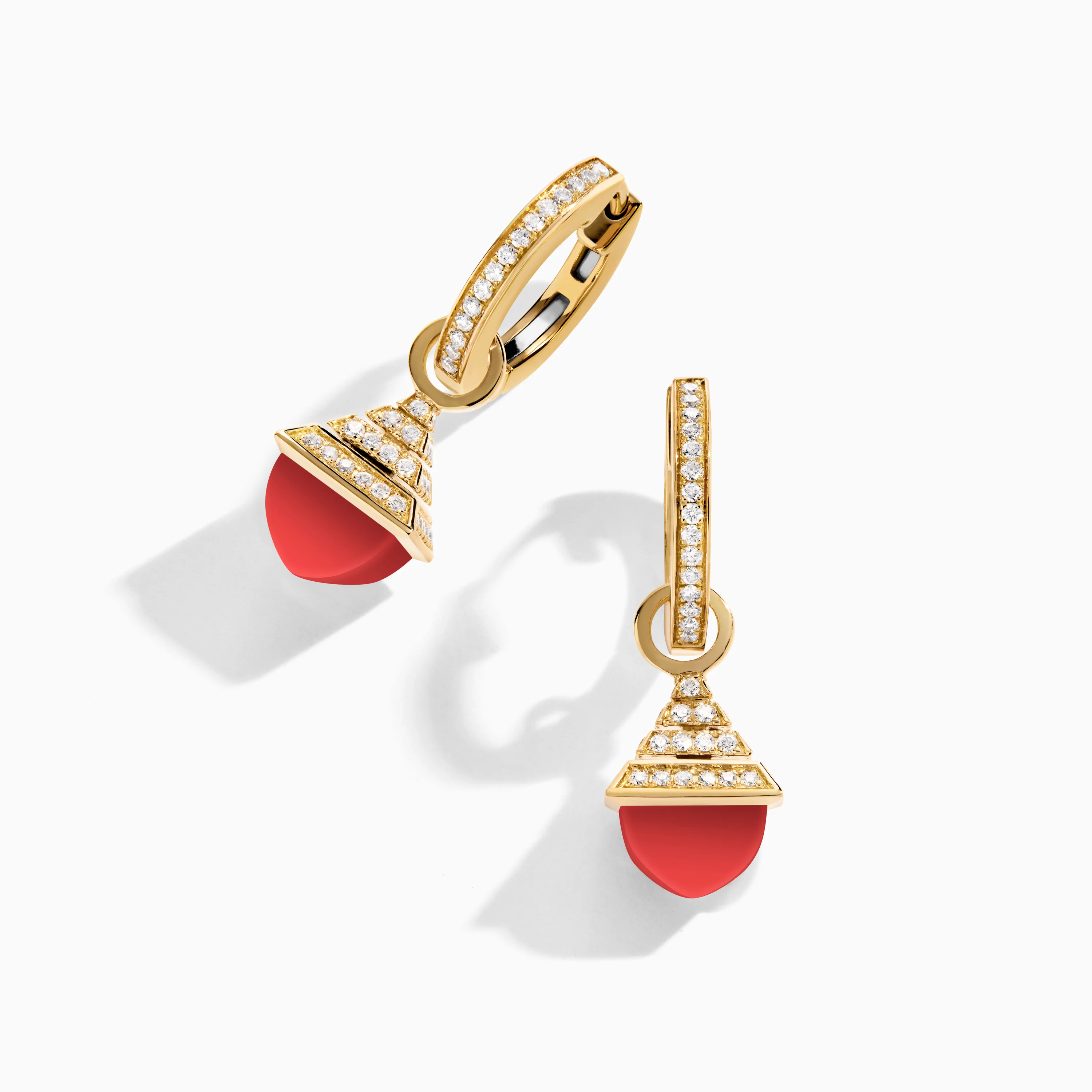 Cleo Rev Mini Diamond Drop Earrings - Image 25