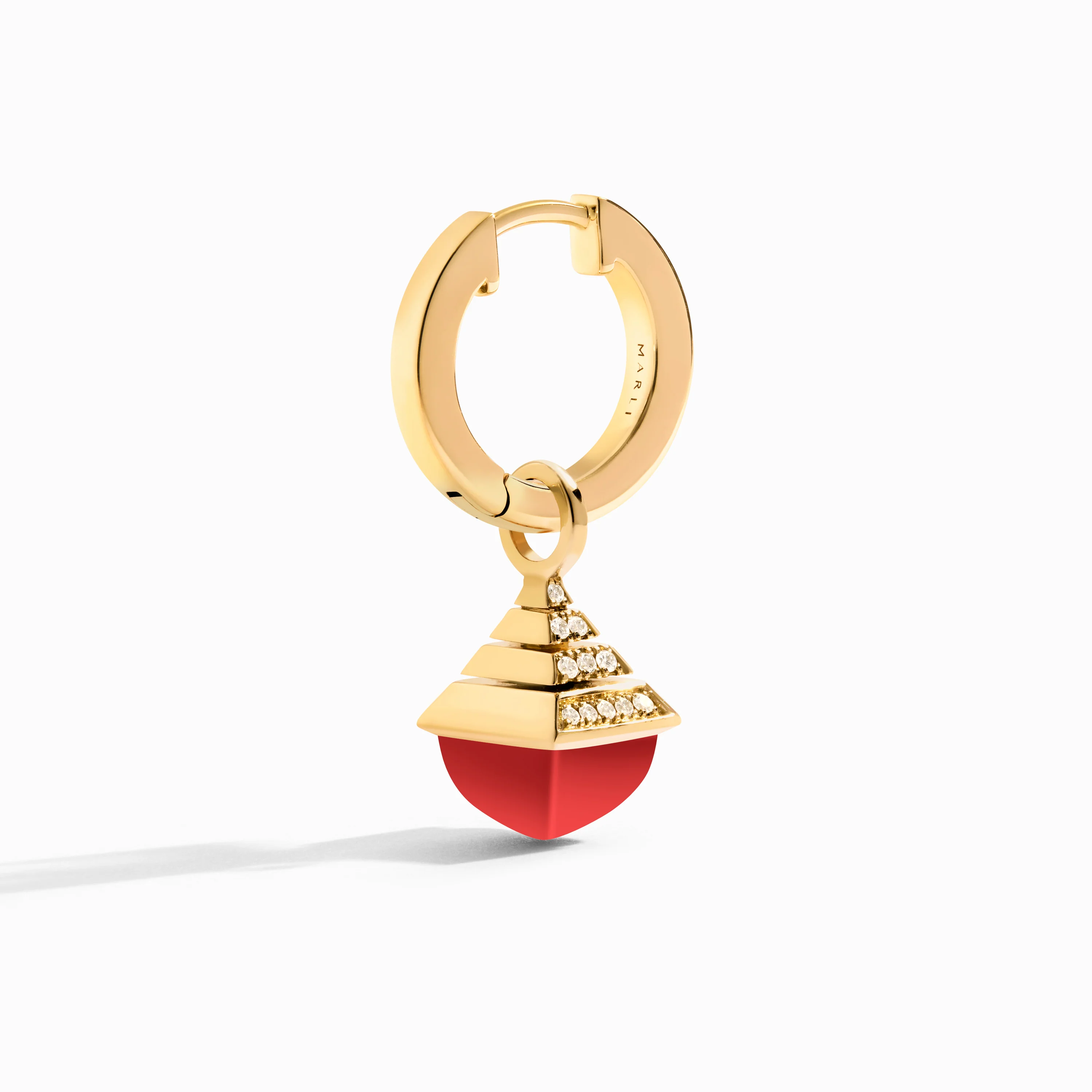Cleo Rev Mini Diamond Drop Earrings - Image 27