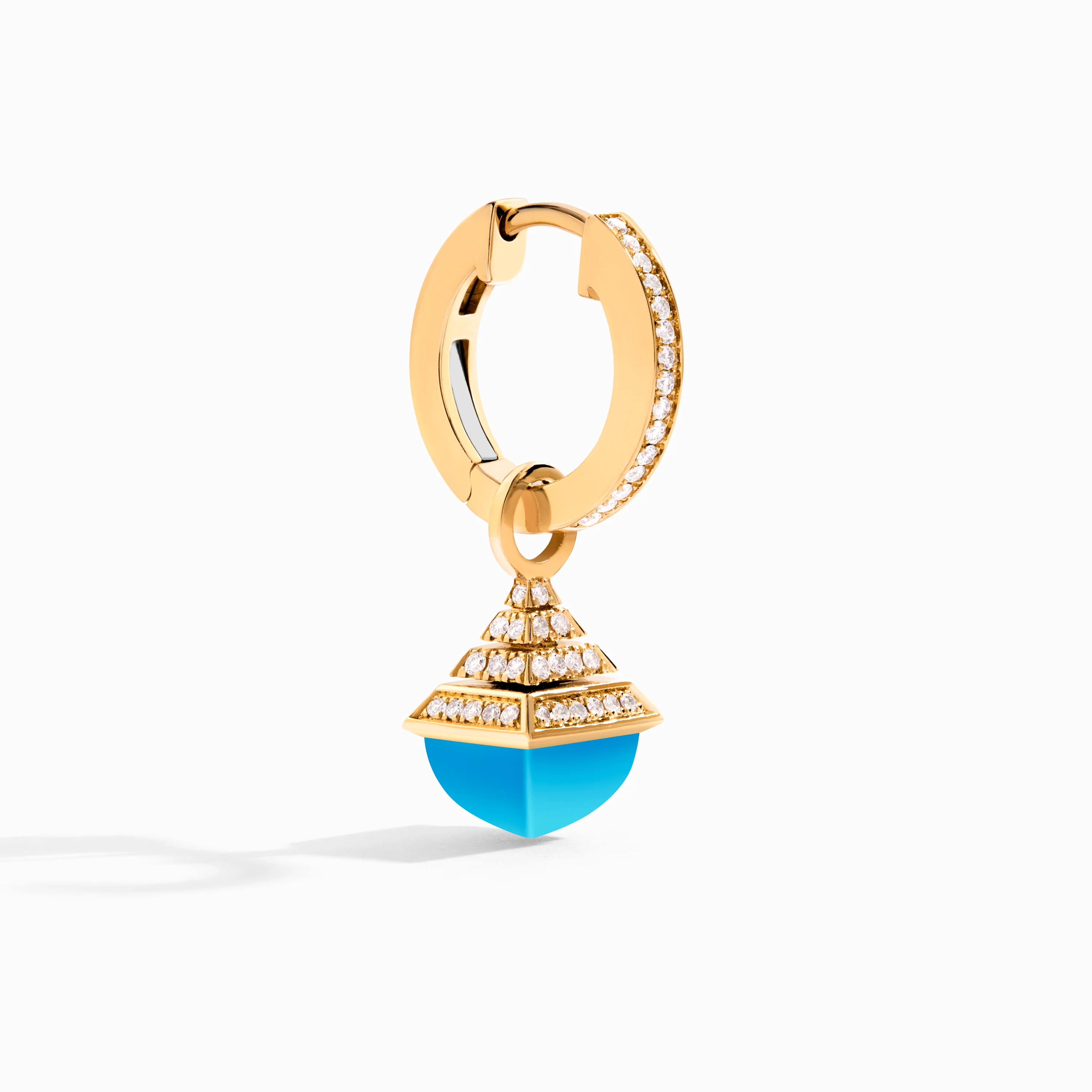 Cleo Rev Mini Diamond Drop Earrings - Image 29