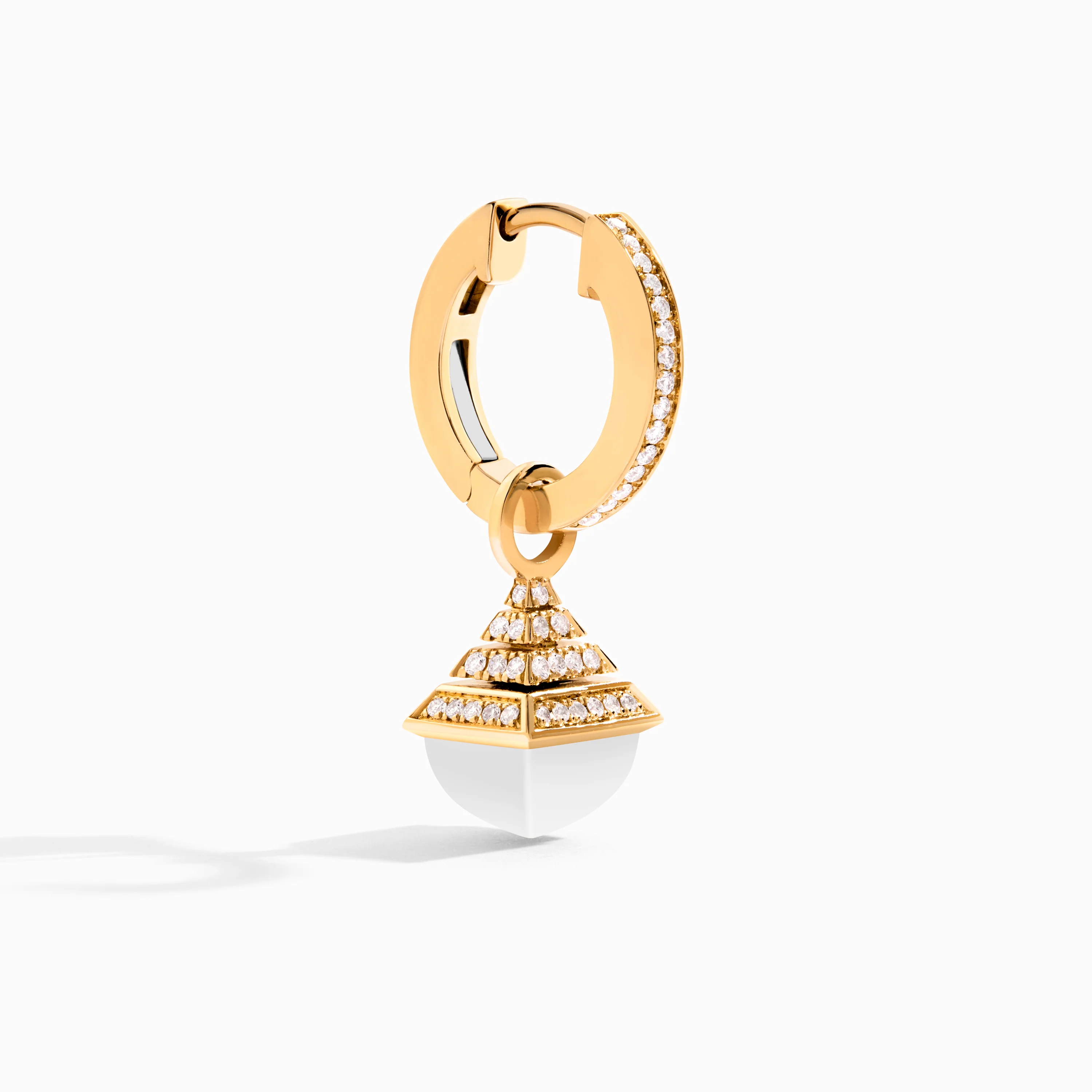 Cleo Rev Mini Diamond Drop Earrings - Image 32