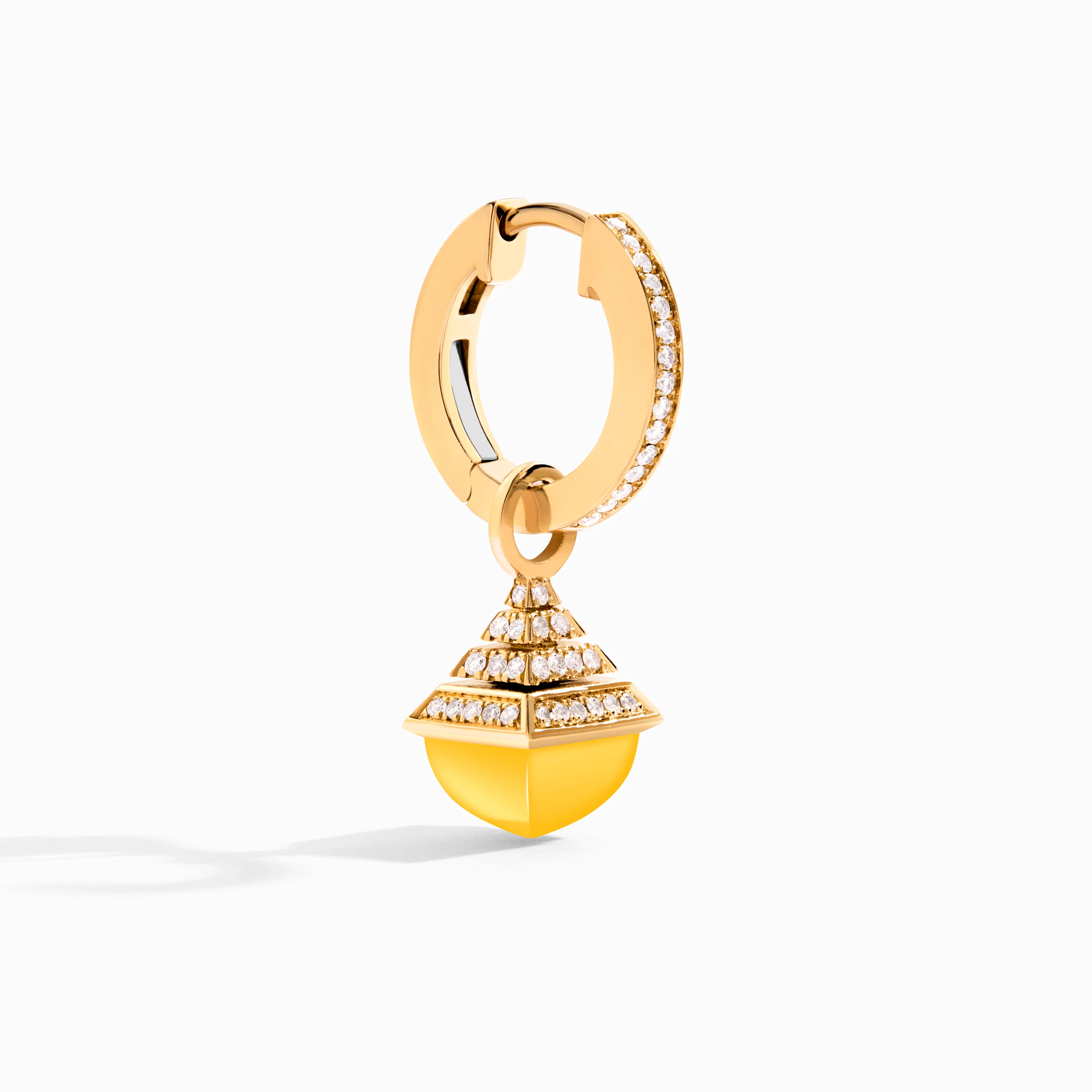 Cleo Rev Mini Diamond Drop Earrings - Image 35