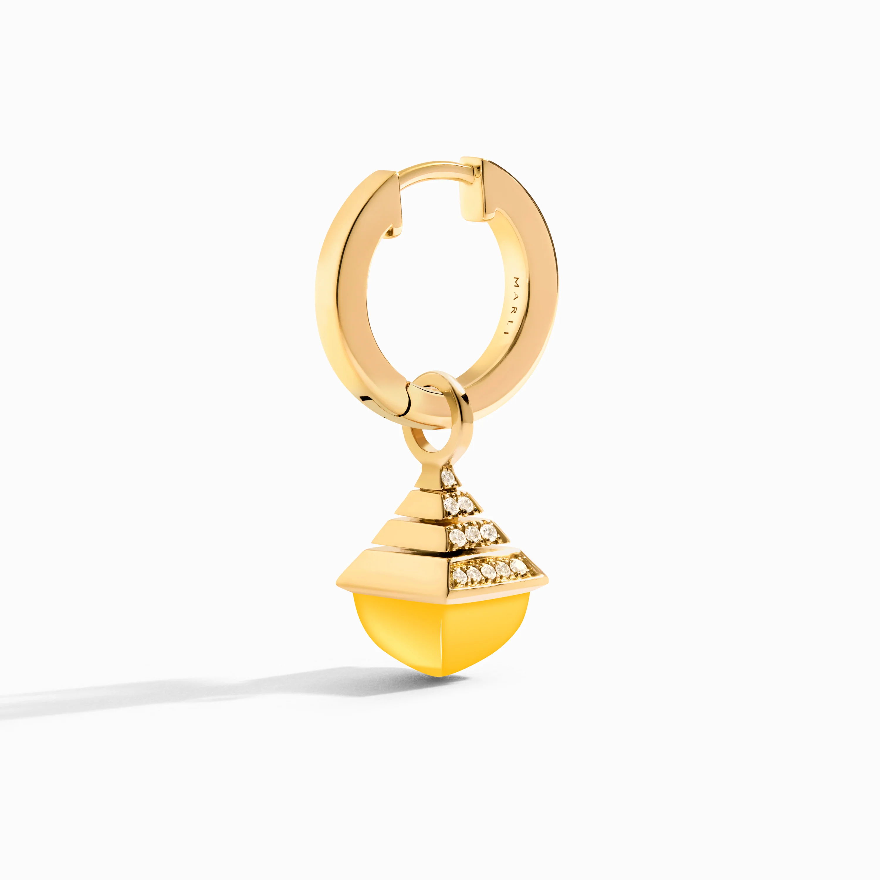 Cleo Rev Mini Diamond Drop Earrings - Image 36