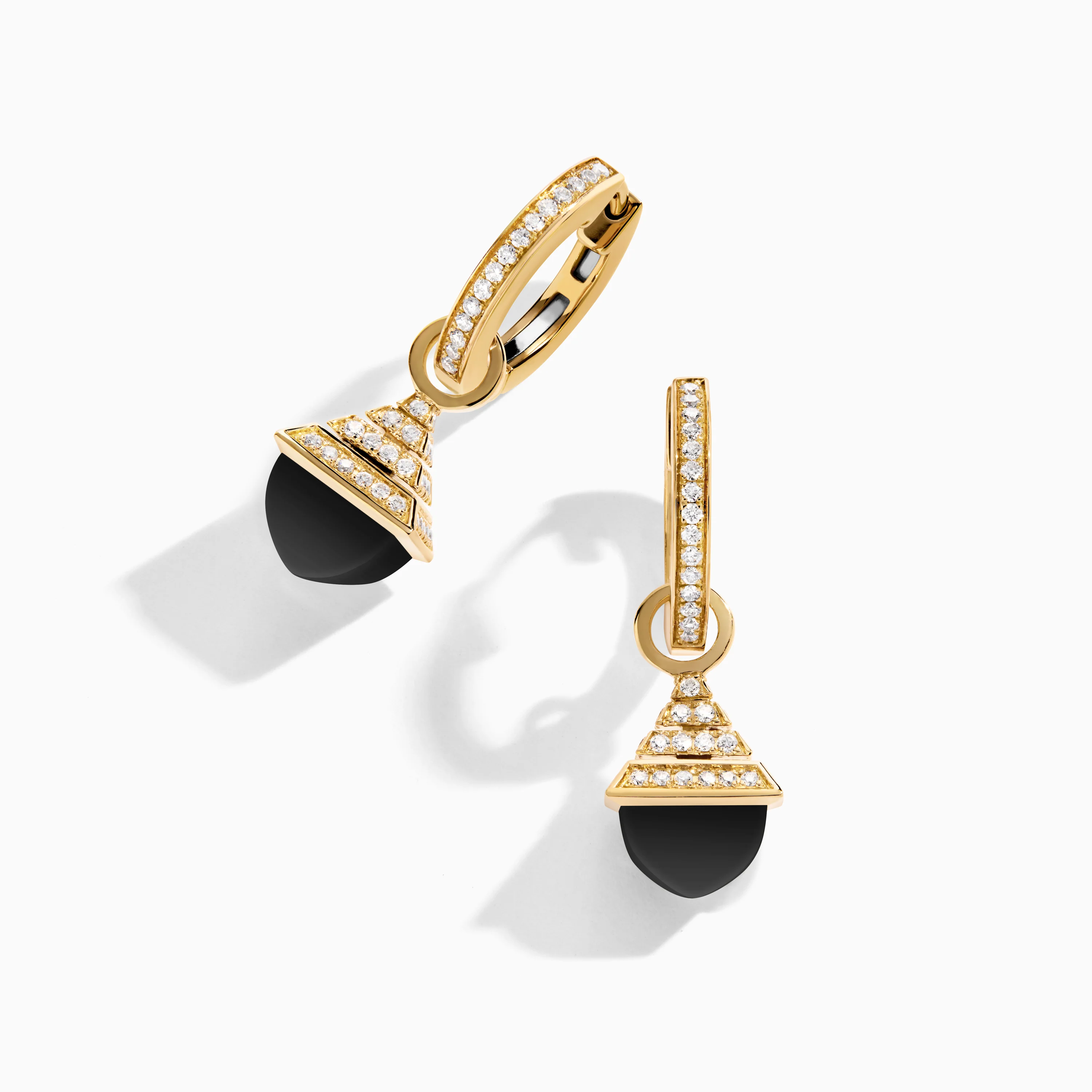 Cleo Rev Mini Diamond Drop Earrings - Image 7