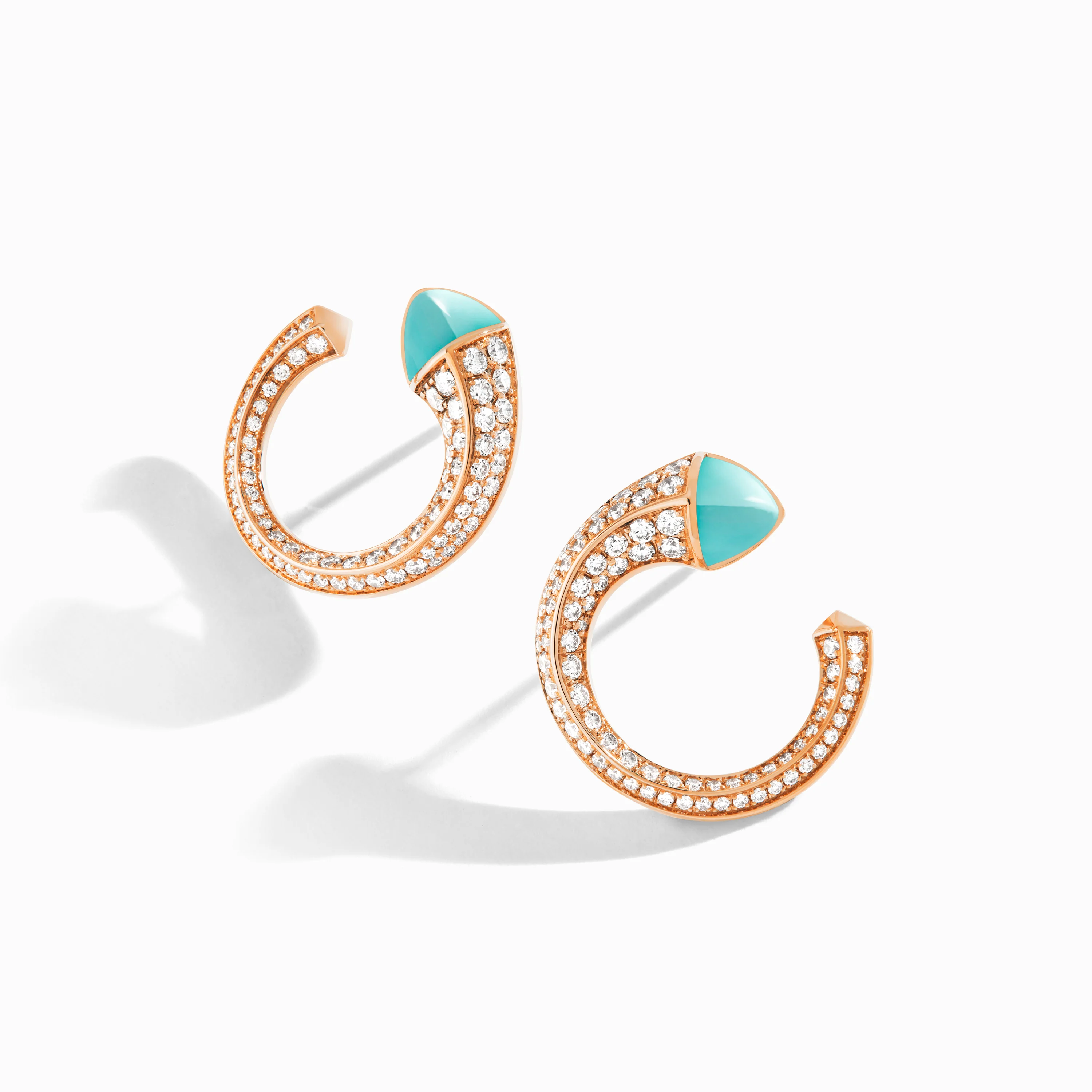 Cleo Venus Diamond Stud Earrings - Image 4