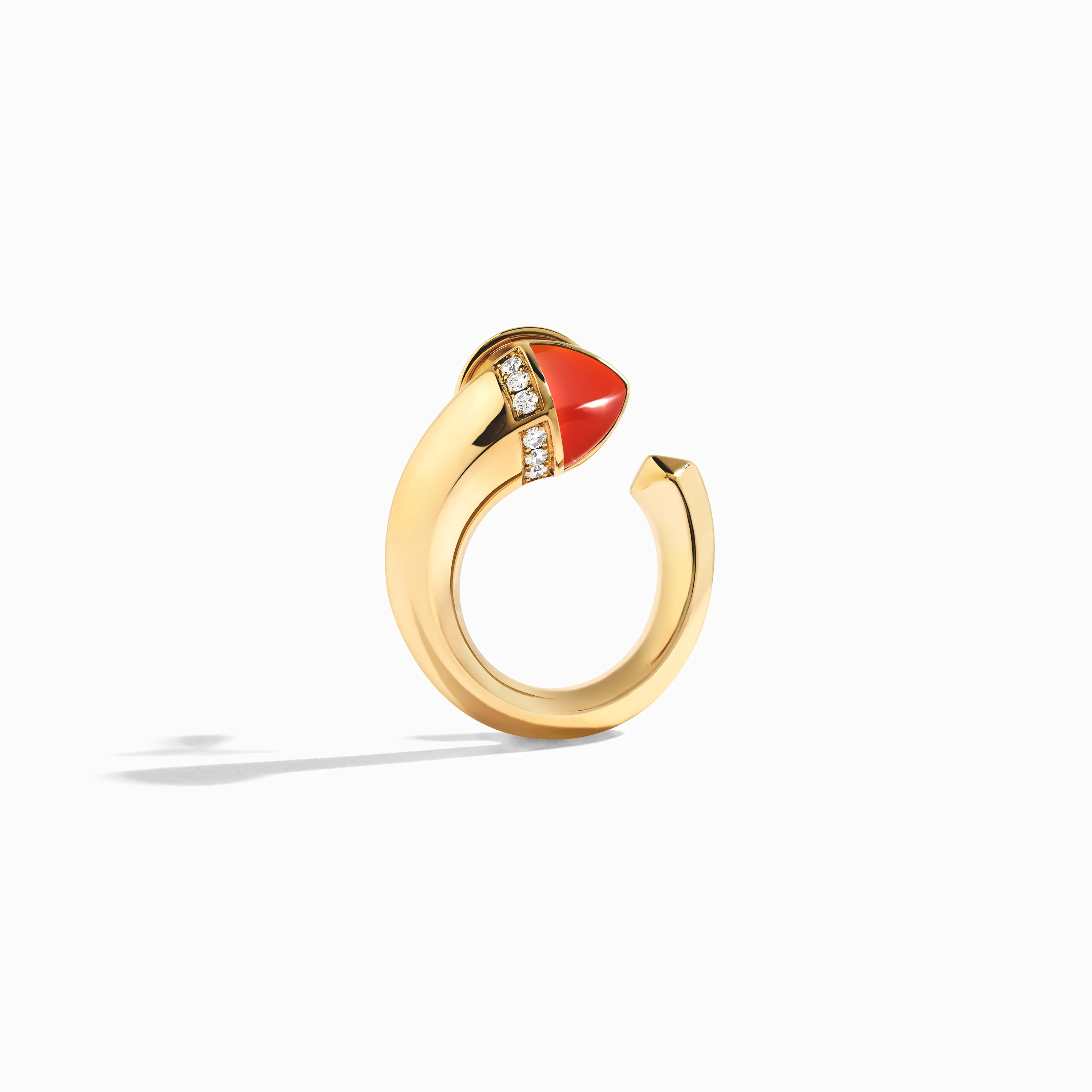 Cleo Venus Gold Midi Earrings - Image 2
