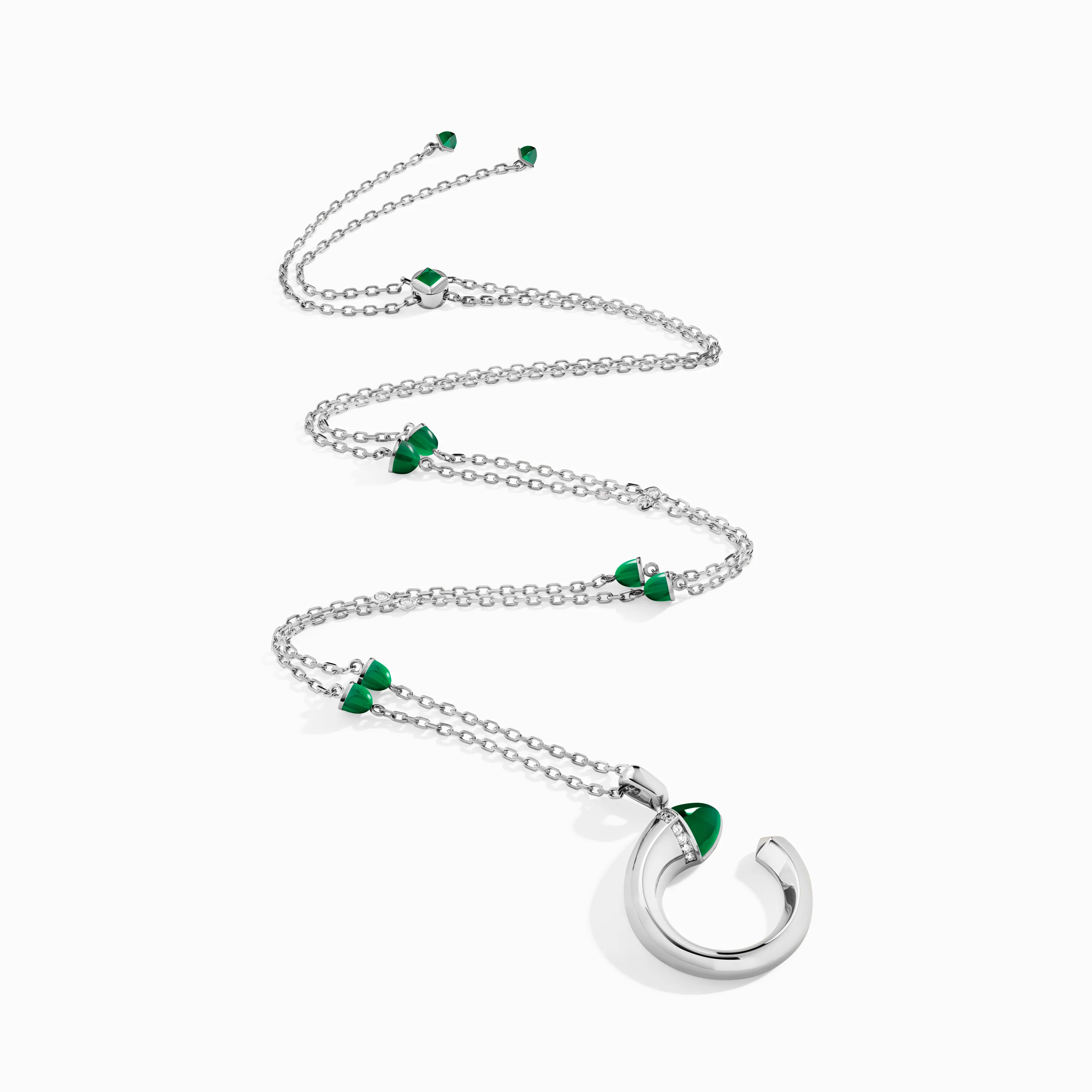 Cleo Venus Gold Midi Long Chain Pendant - Image 7