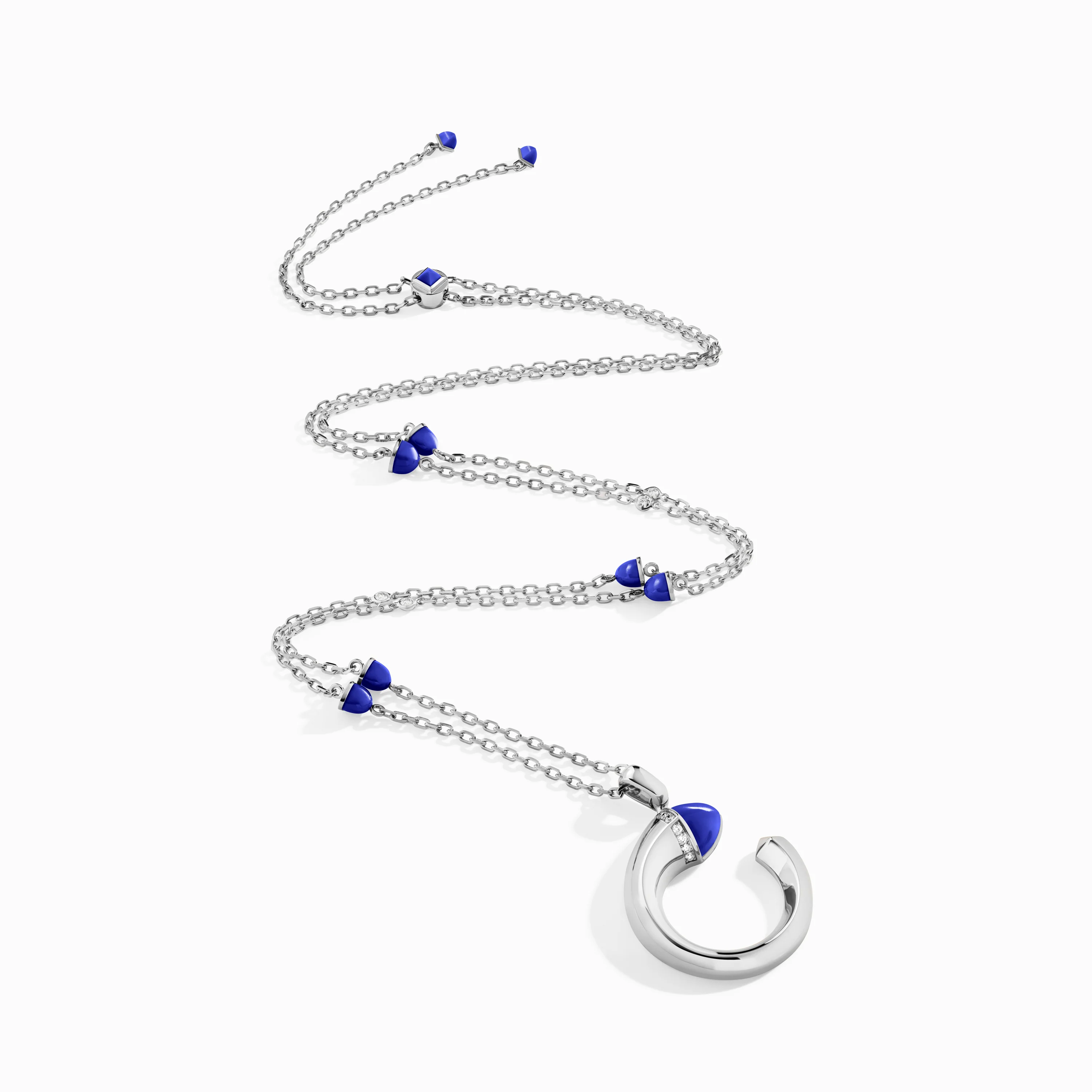 Cleo Venus Gold Midi Long Chain Pendant - Image 9