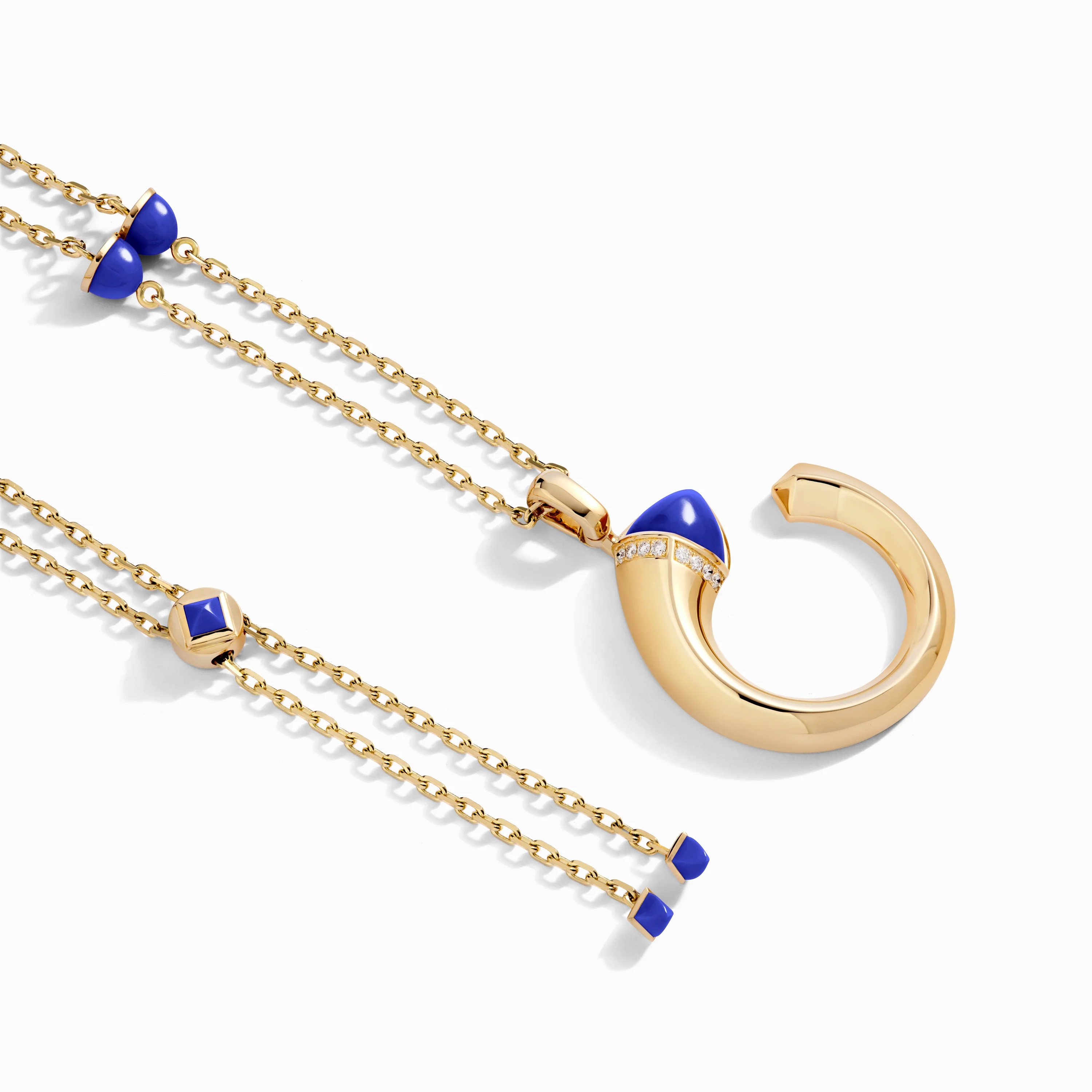 Cleo Venus Gold Midi Long Chain Pendant - Image 10