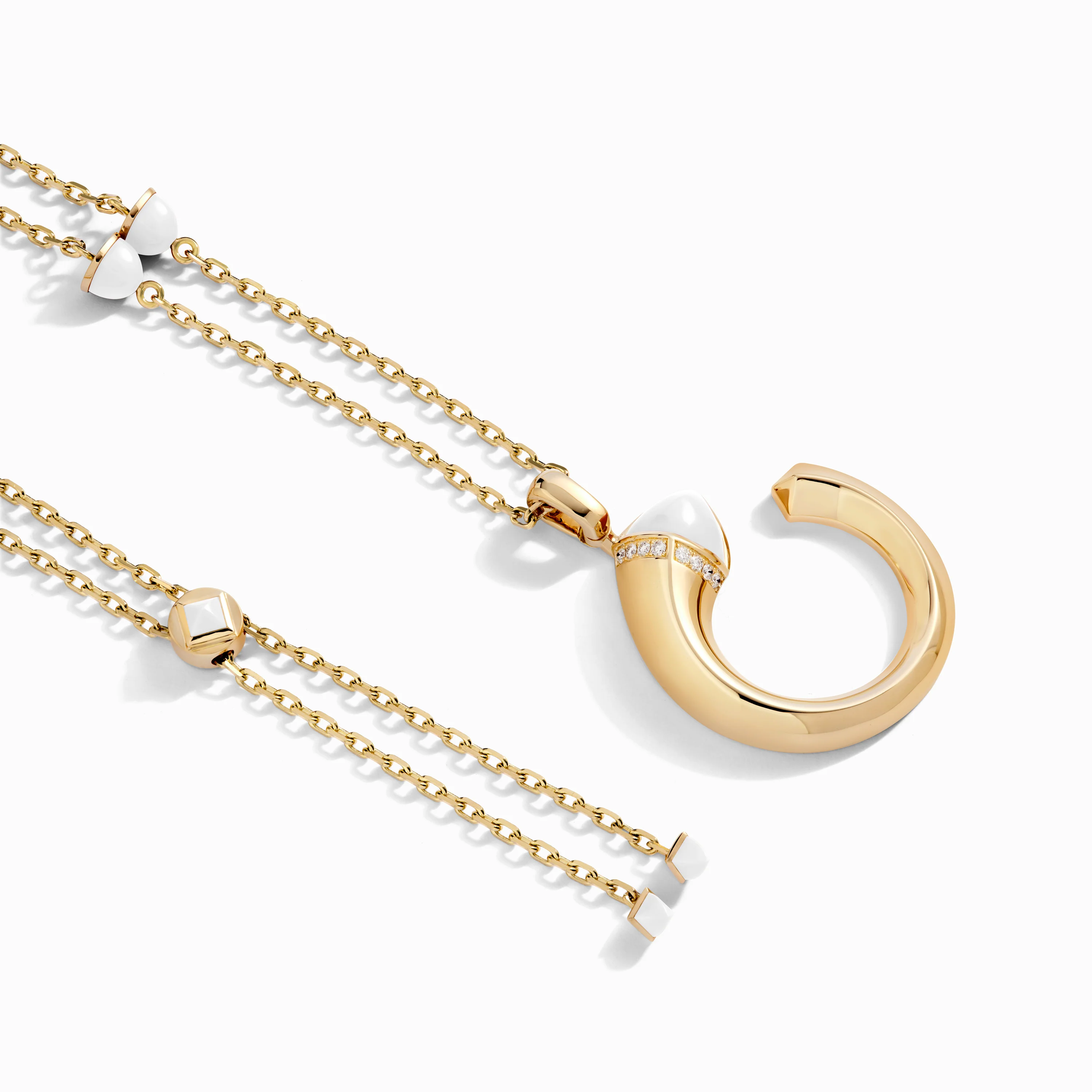 Cleo Venus Gold Midi Long Chain Pendant - Image 4