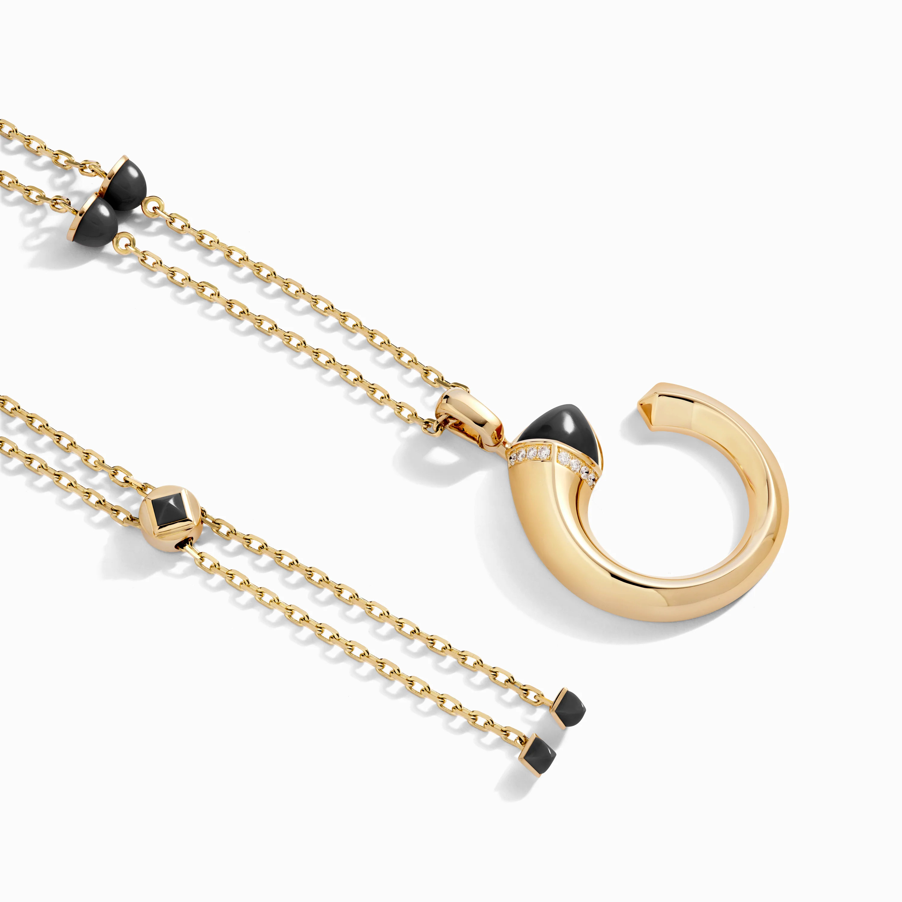 Cleo Venus Gold Midi Long Chain Pendant - Image 6