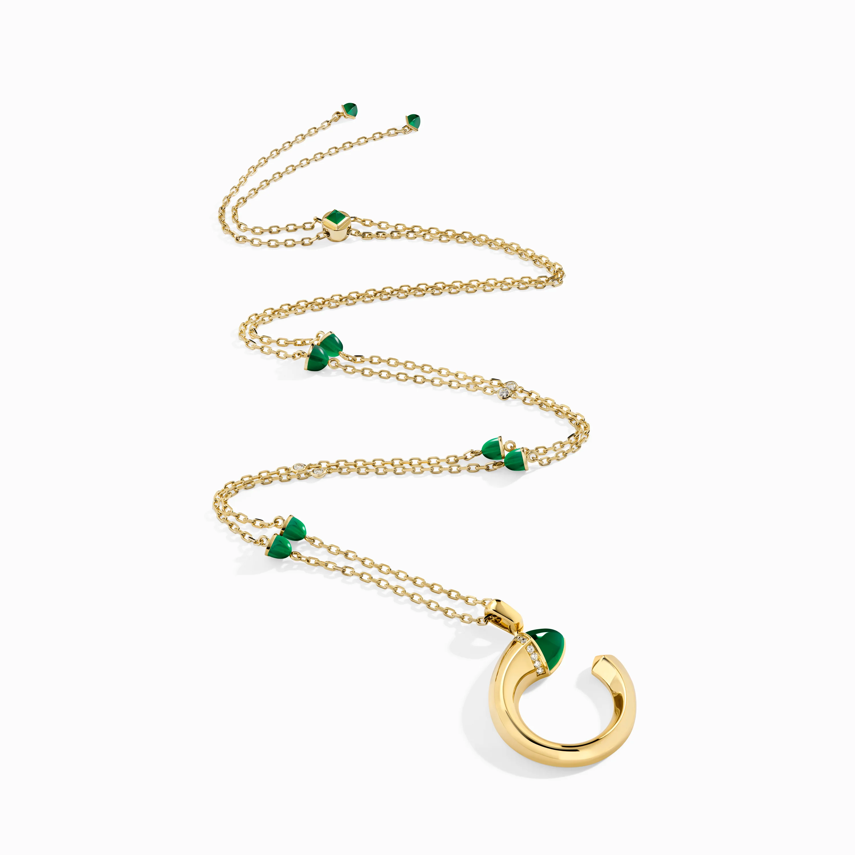 Cleo Venus Gold Midi Long Chain Pendant - Image 7