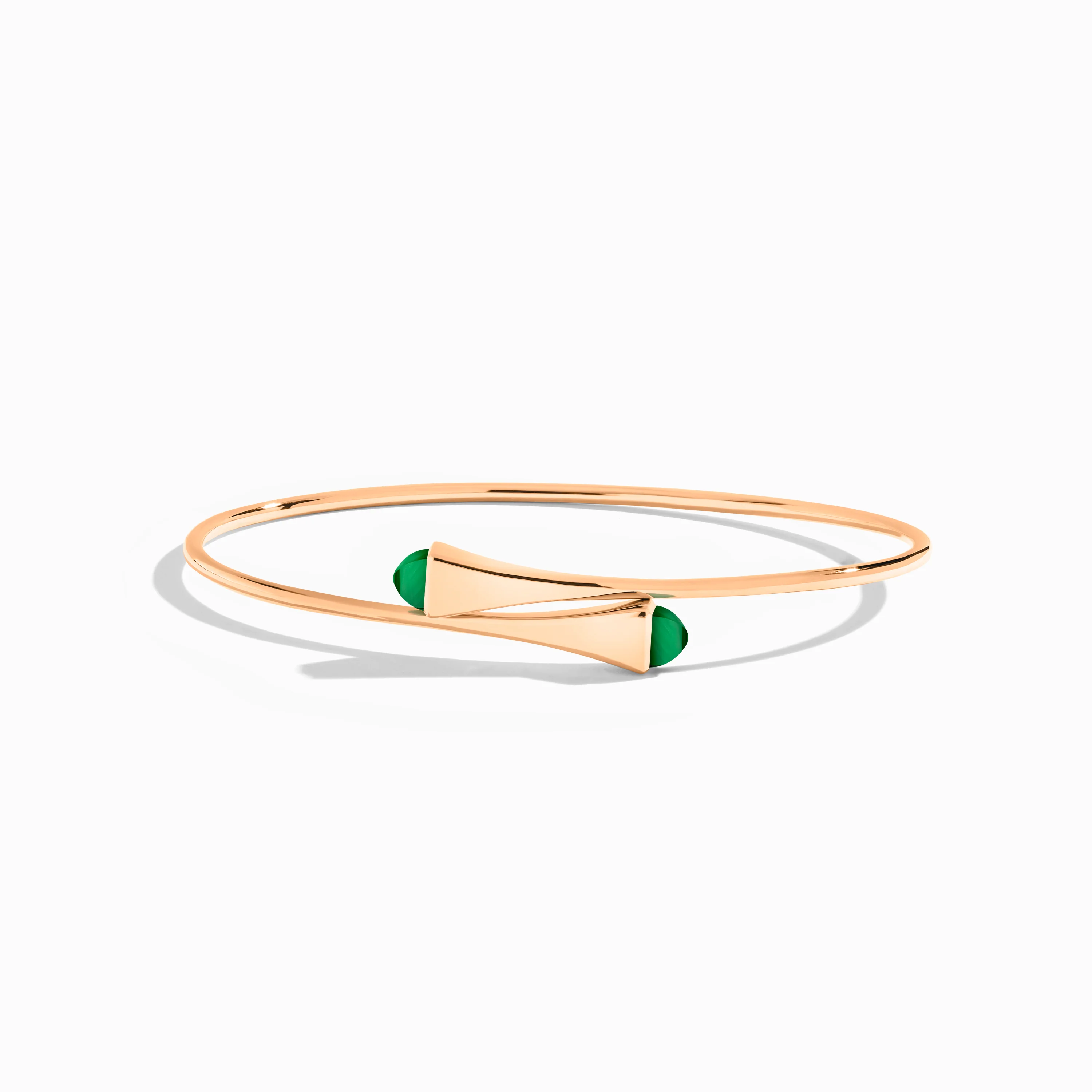 Cleo Wire Gold Slip-On Bracelet - Image 2