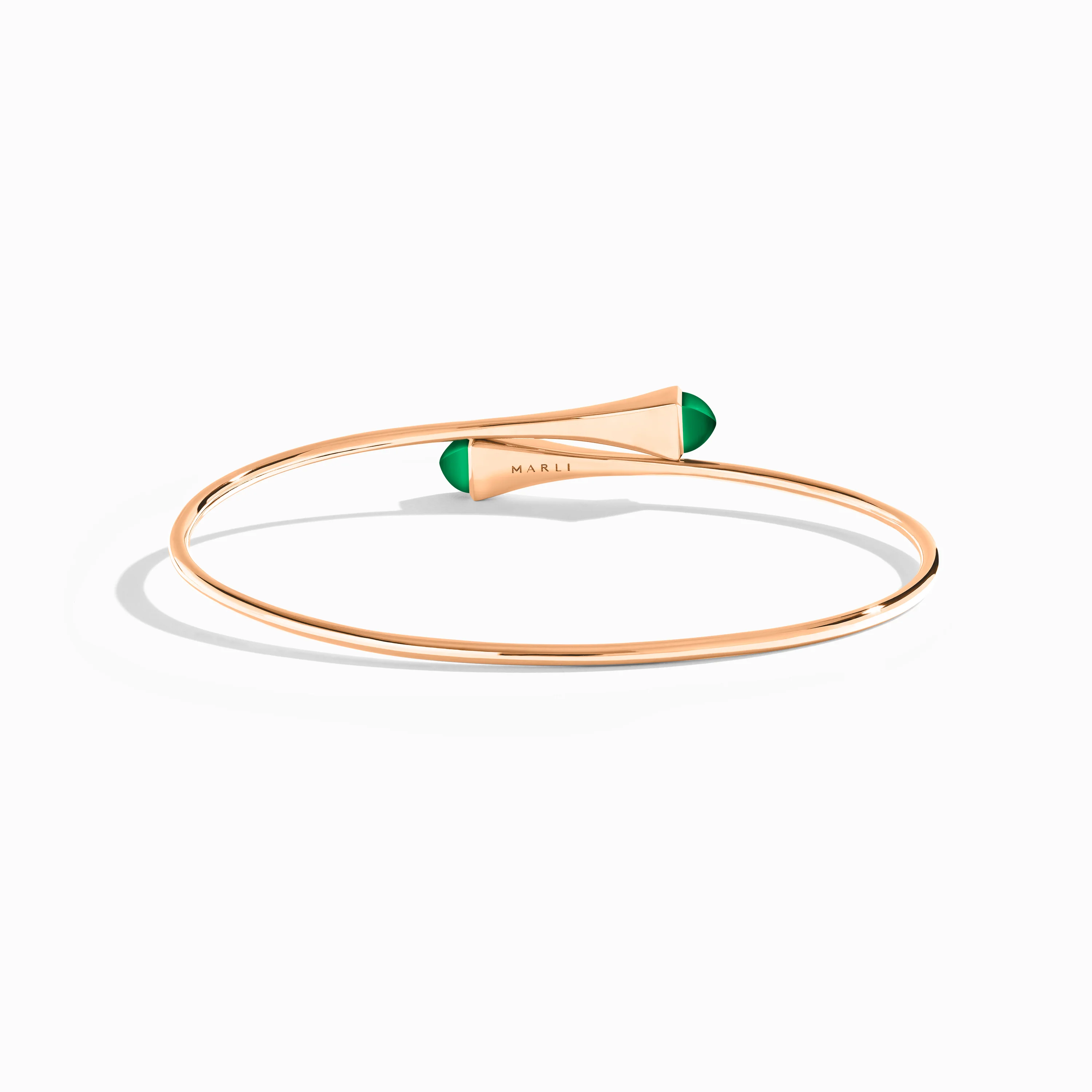 Cleo Wire Gold Slip-On Bracelet - Image 4