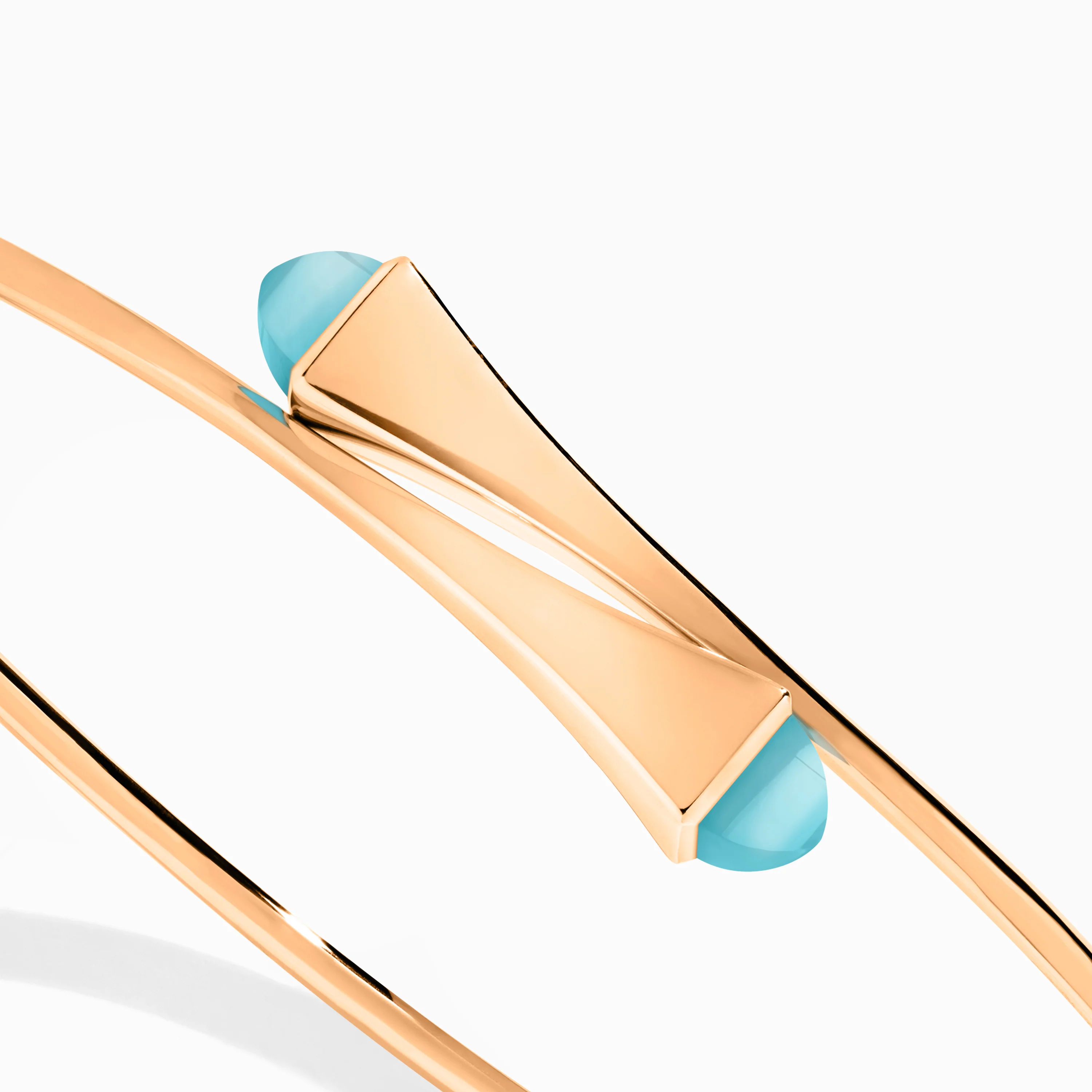 Cleo Wire Gold Slip-On Bracelet - Image 8