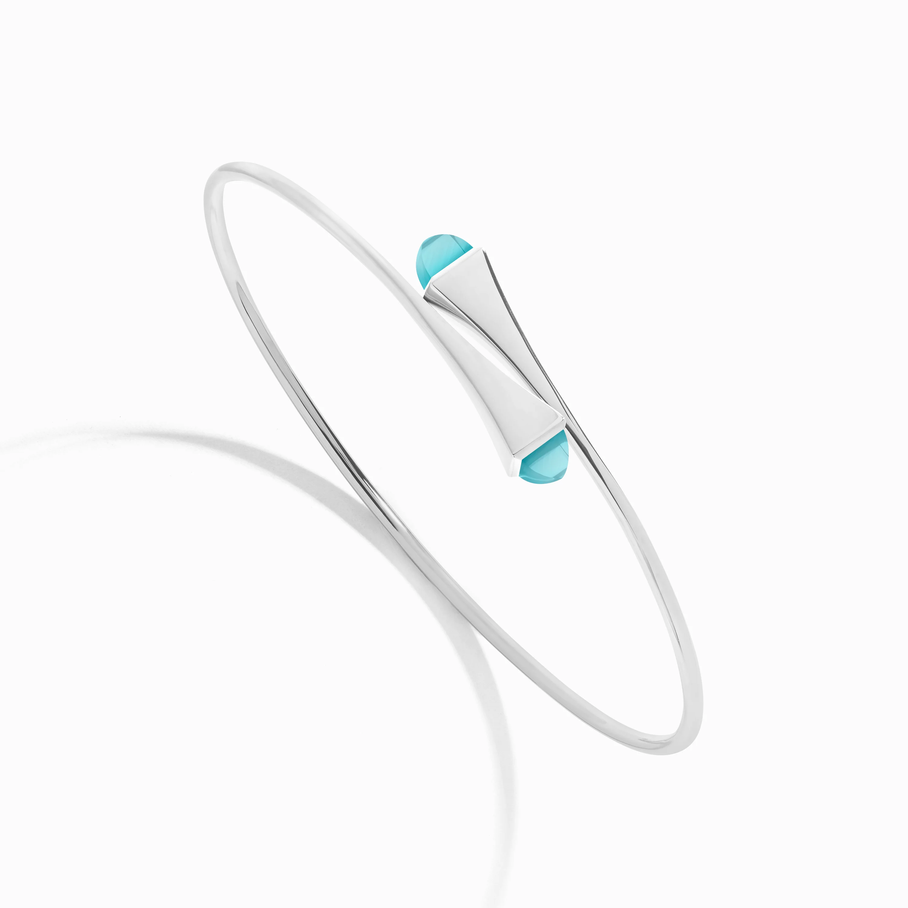 Cleo Wire Gold Slip-On Bracelet - Image 6