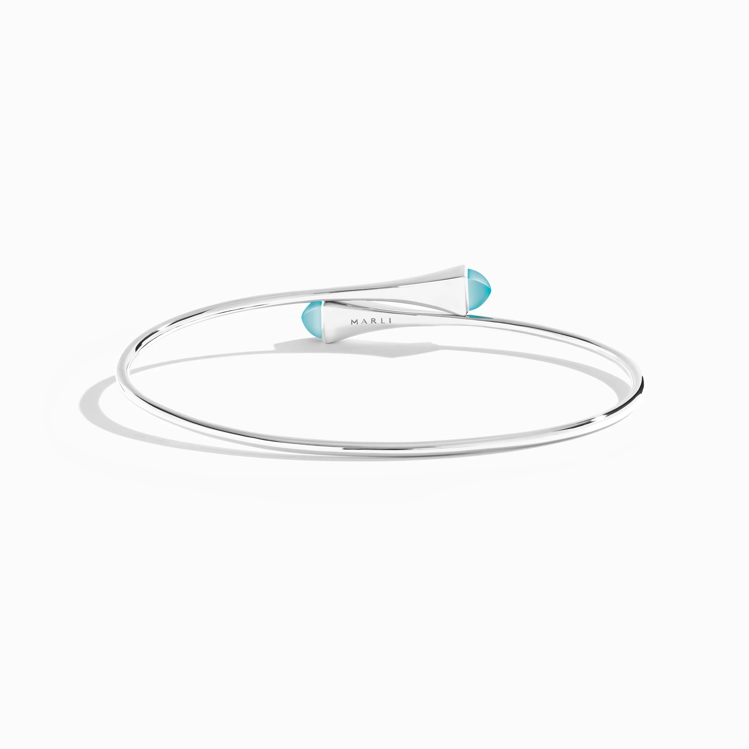 Cleo Wire Gold Slip-On Bracelet - Image 9