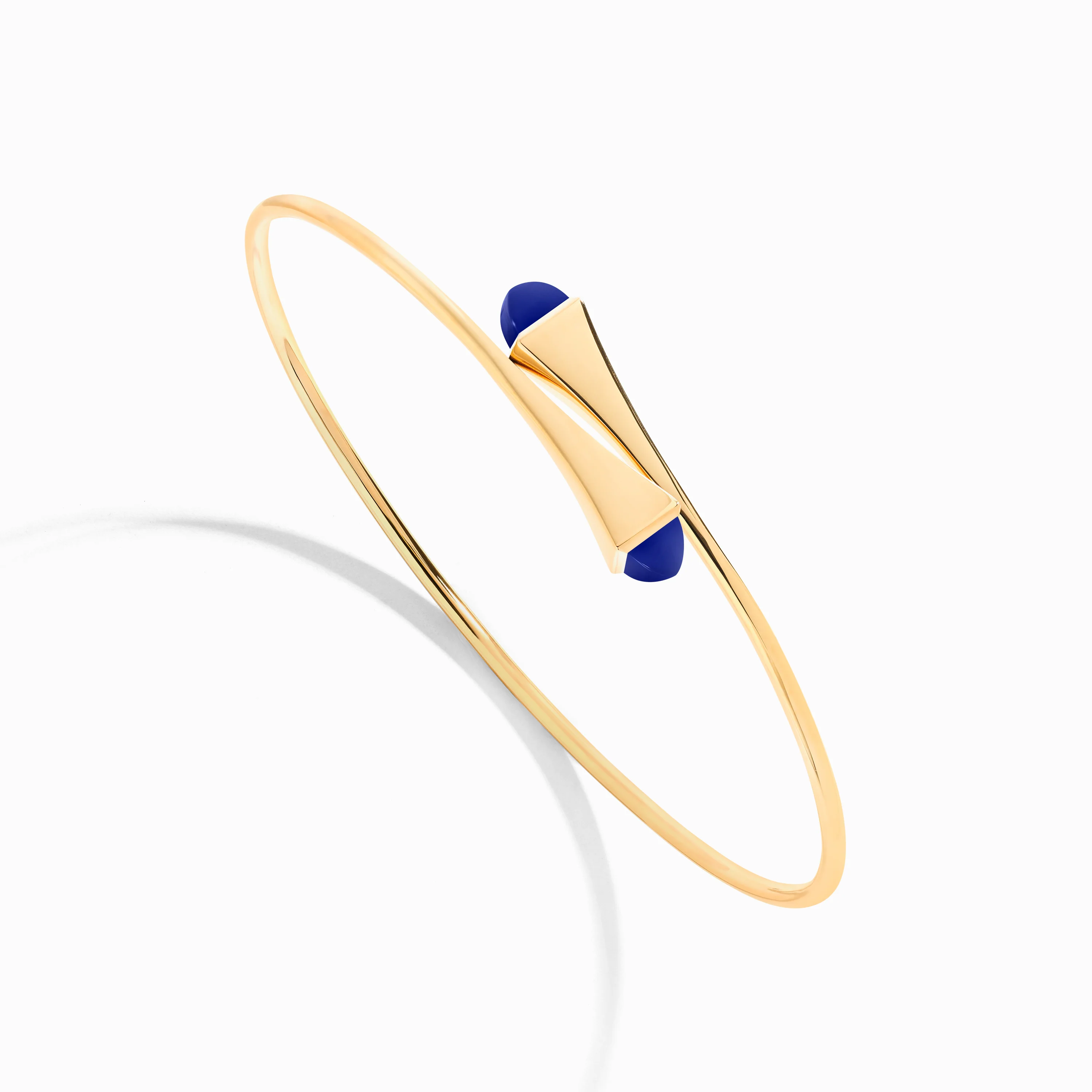 Cleo Wire Gold Slip-On Bracelet - Image 14