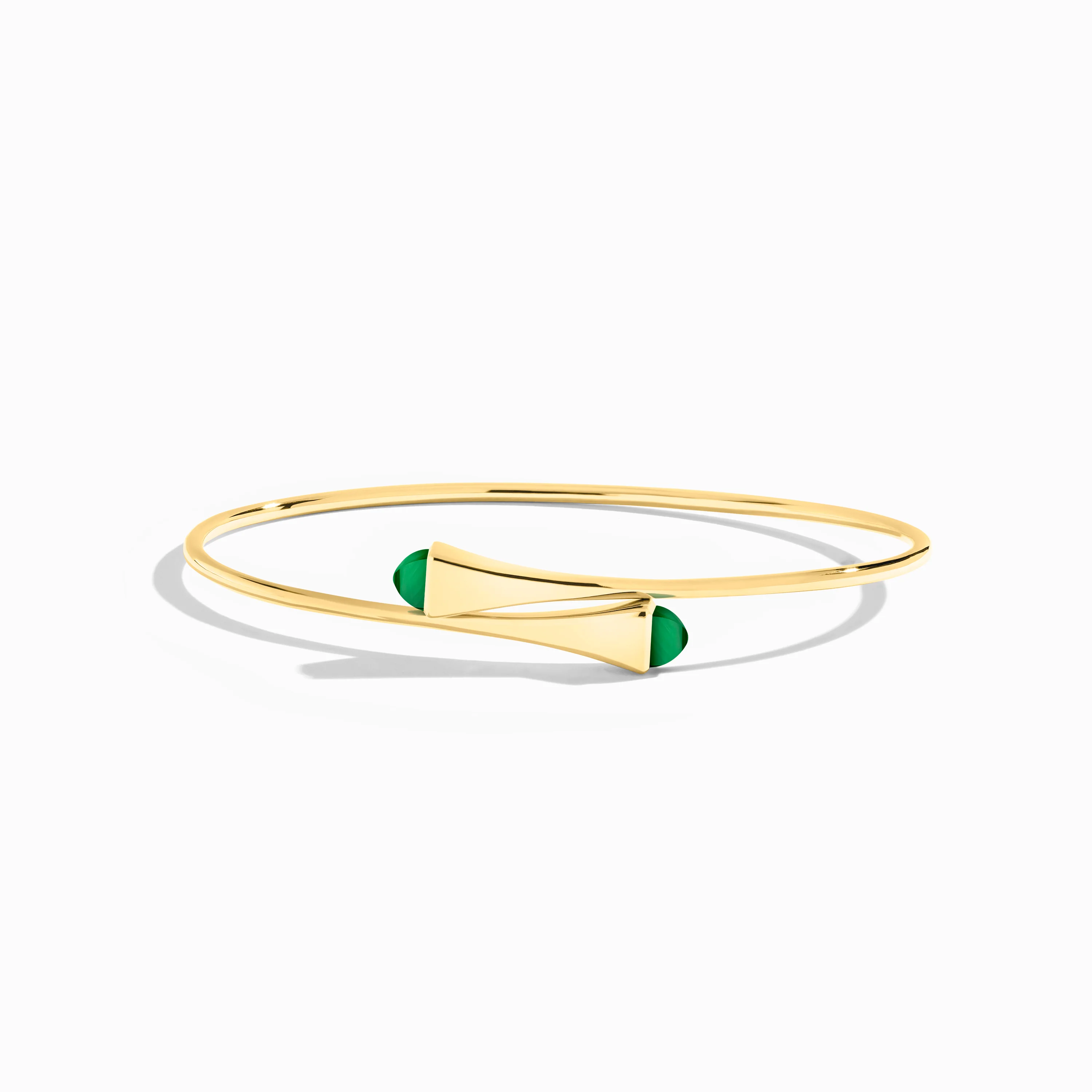 Cleo Wire Gold Slip-On Bracelet - Image 2