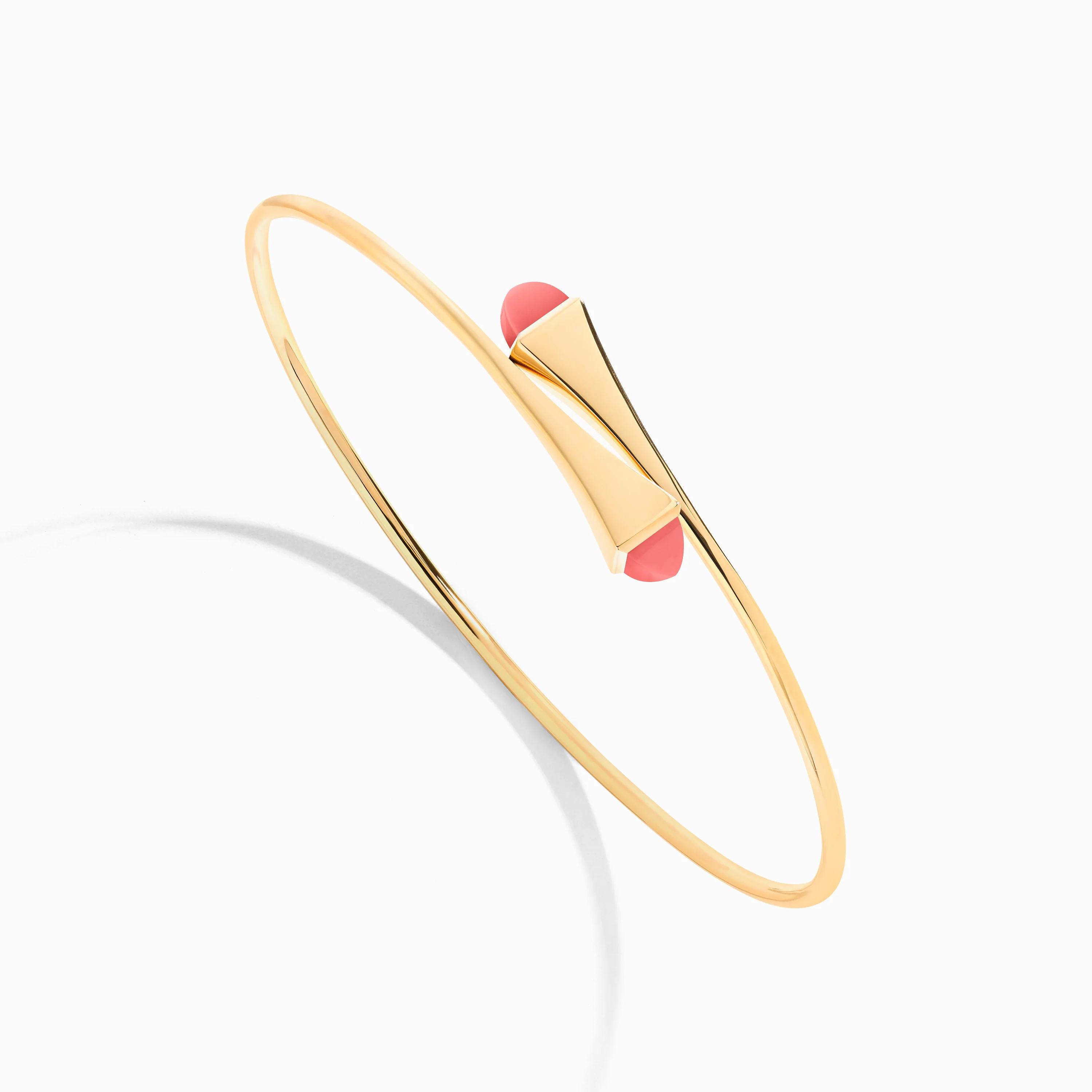 Cleo Wire Gold Slip-On Bracelet - Image 22