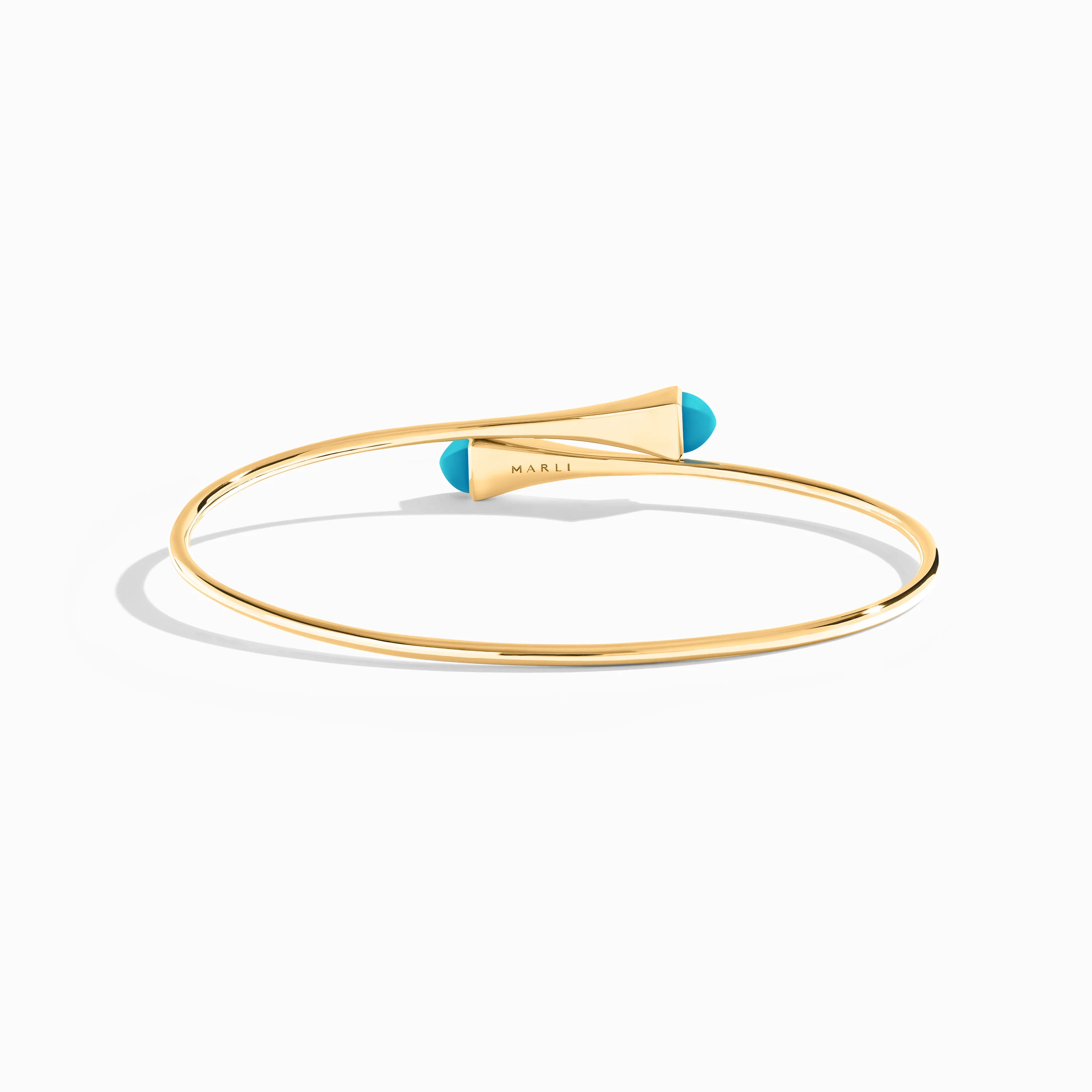 Cleo Wire Gold Slip-On Bracelet - Image 37