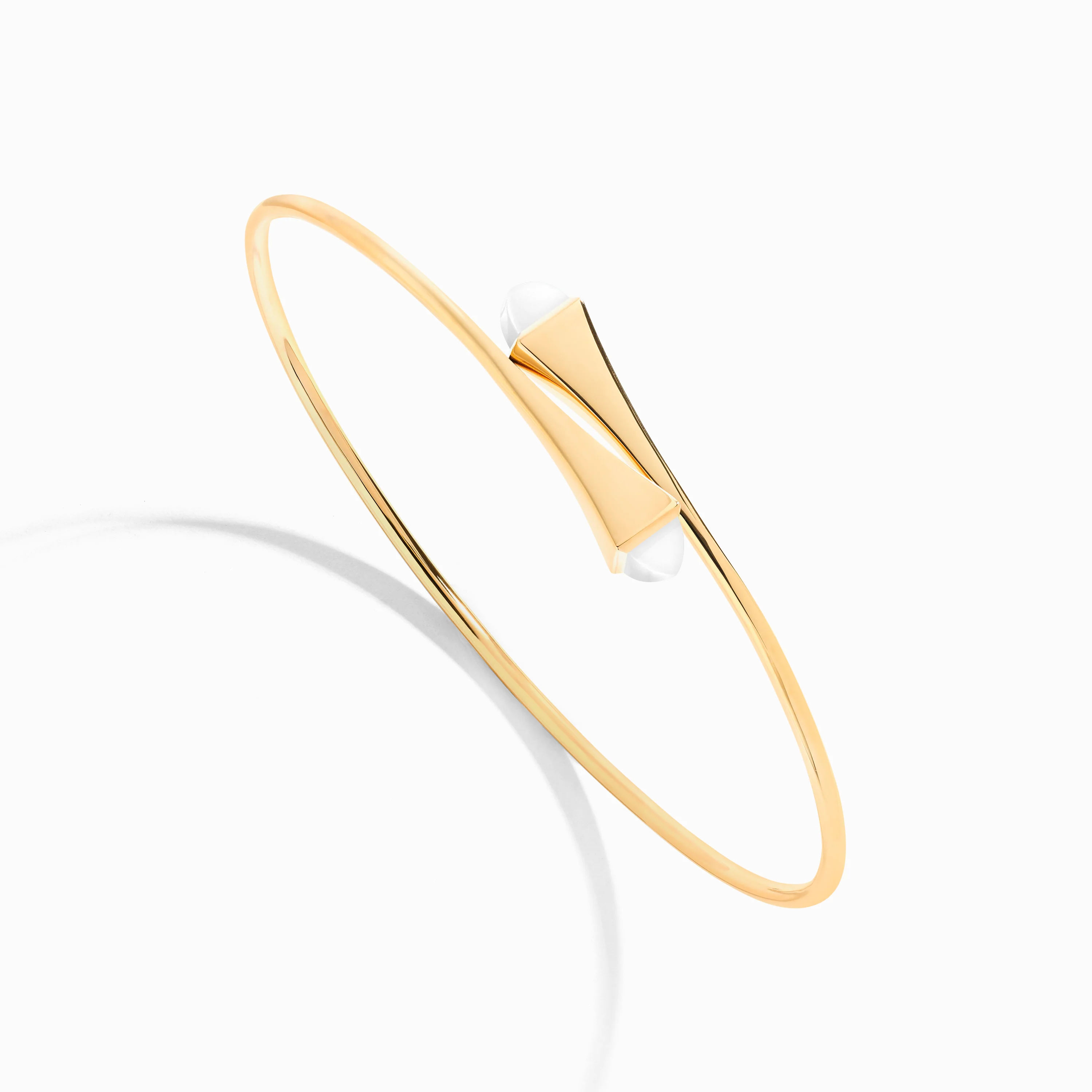 Cleo Wire Gold Slip-On Bracelet - Image 38