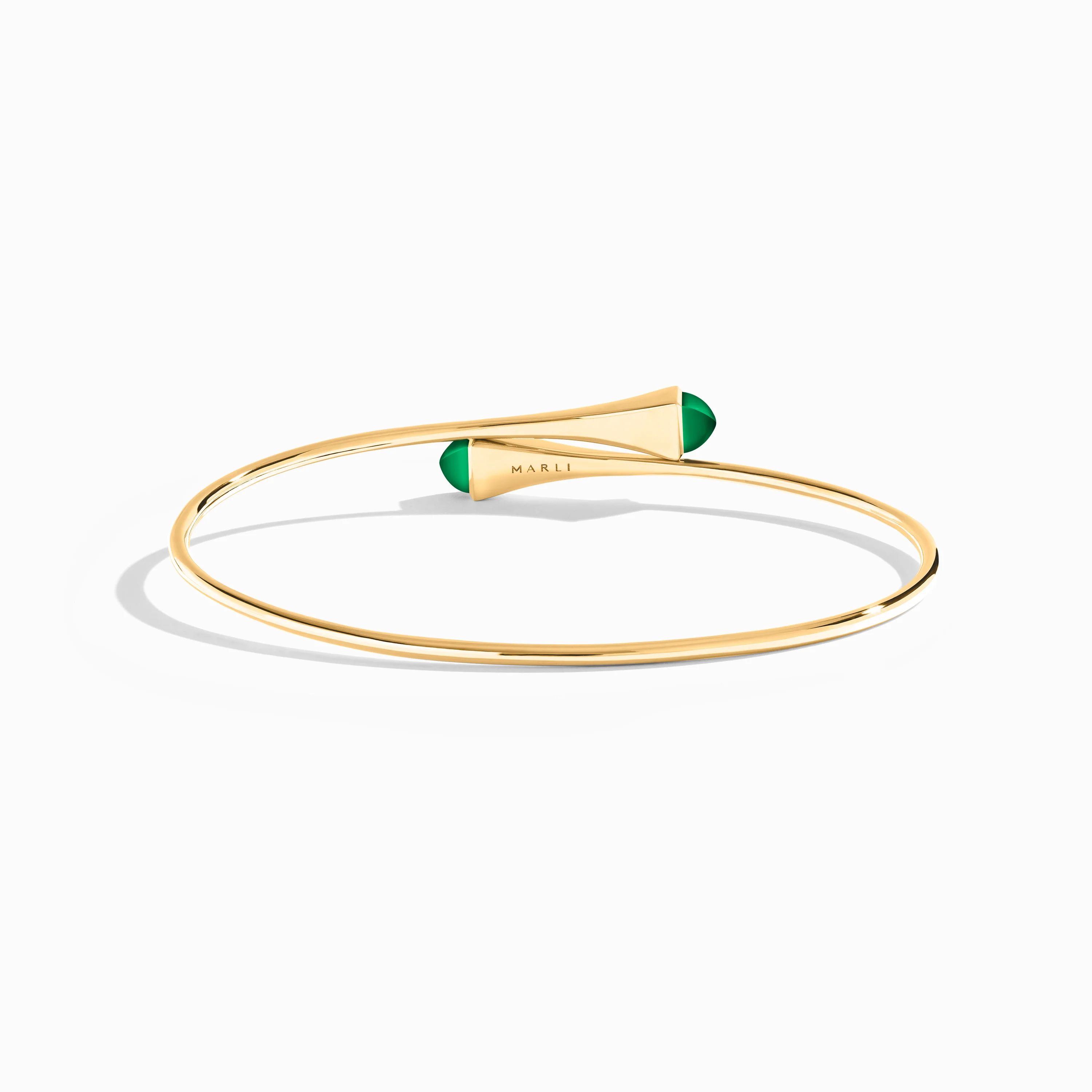 Cleo Wire Gold Slip-On Bracelet - Image 4