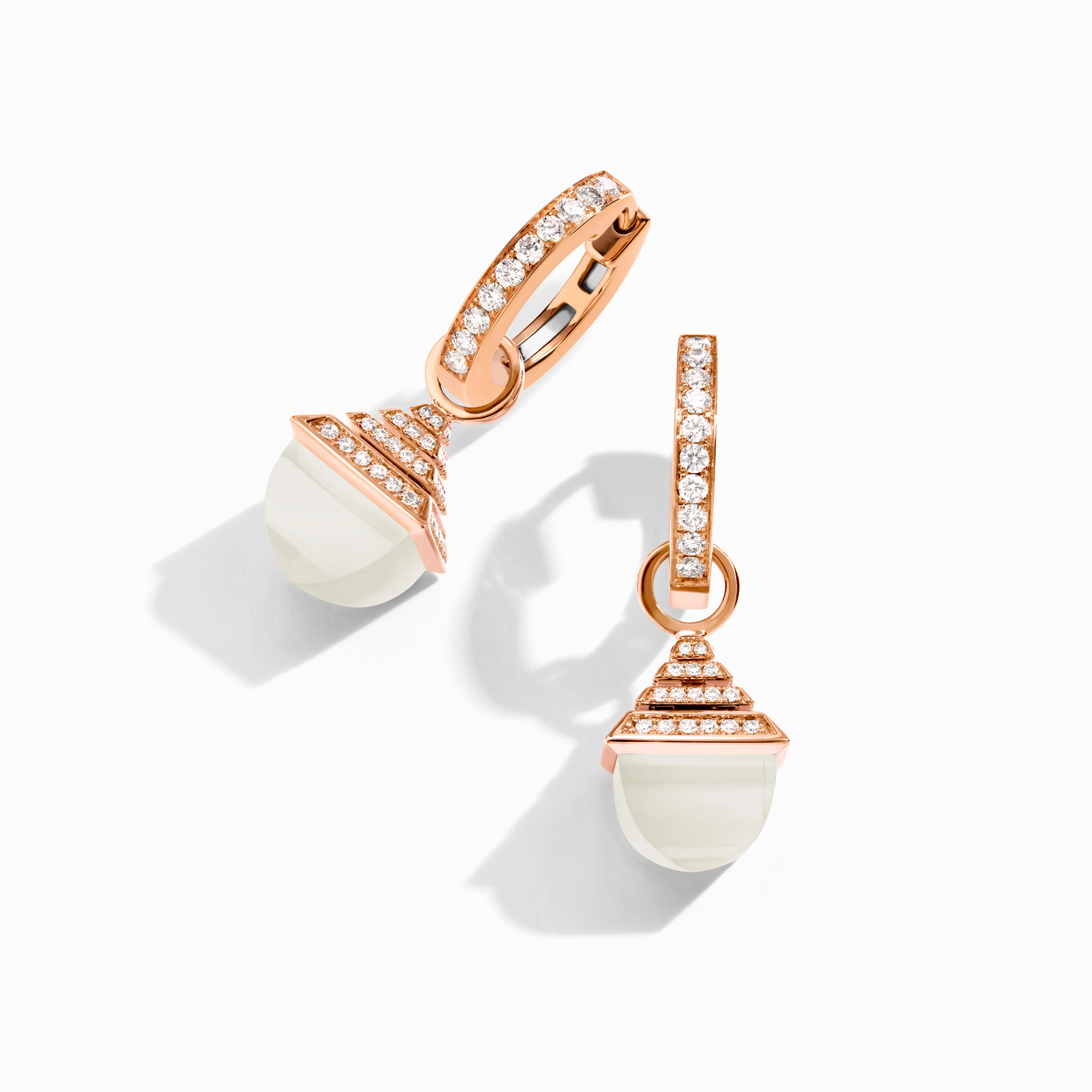 Cleo Rev Midi Diamond Drop Earrings - Image 14