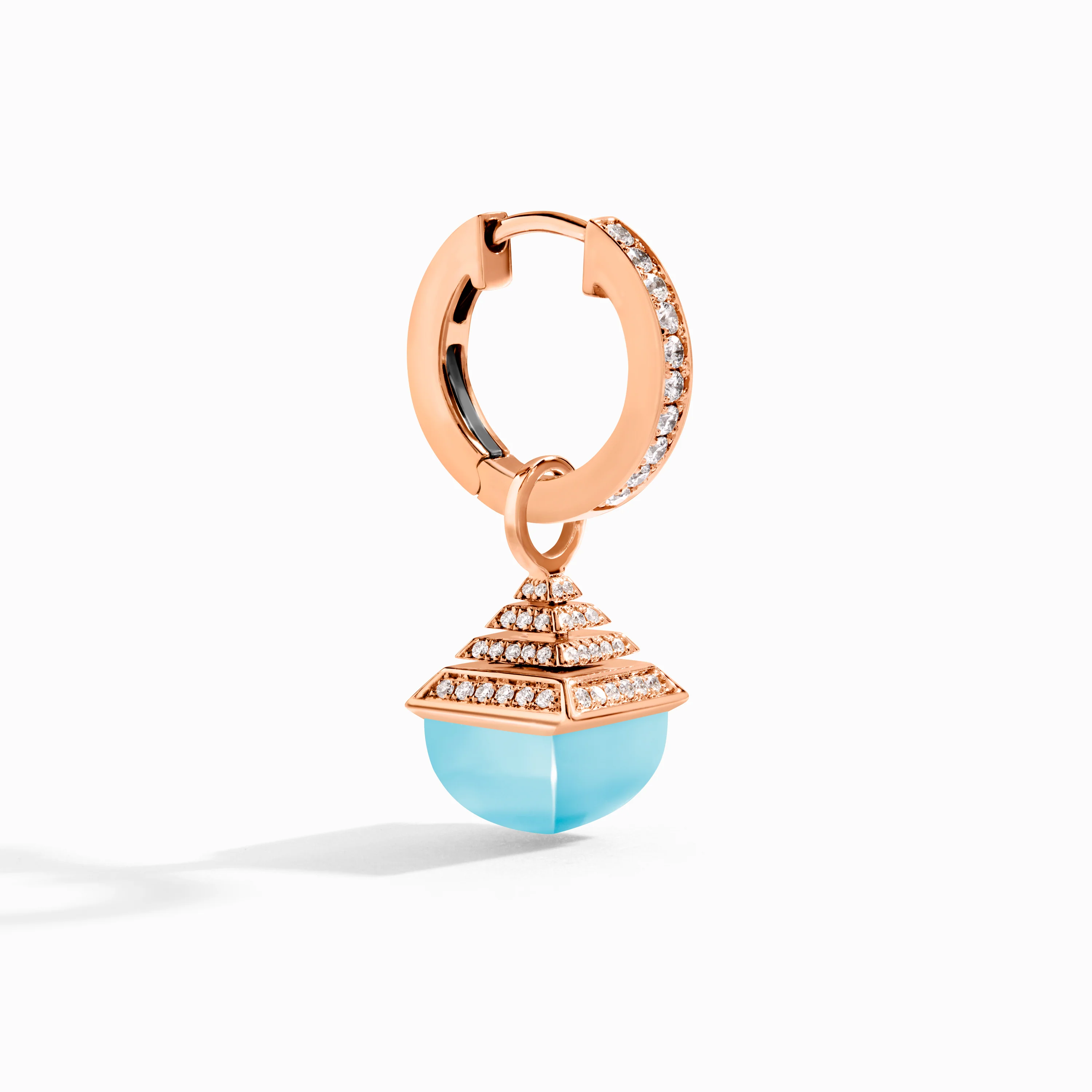 Cleo Rev Midi Diamond Drop Earrings - Image 6