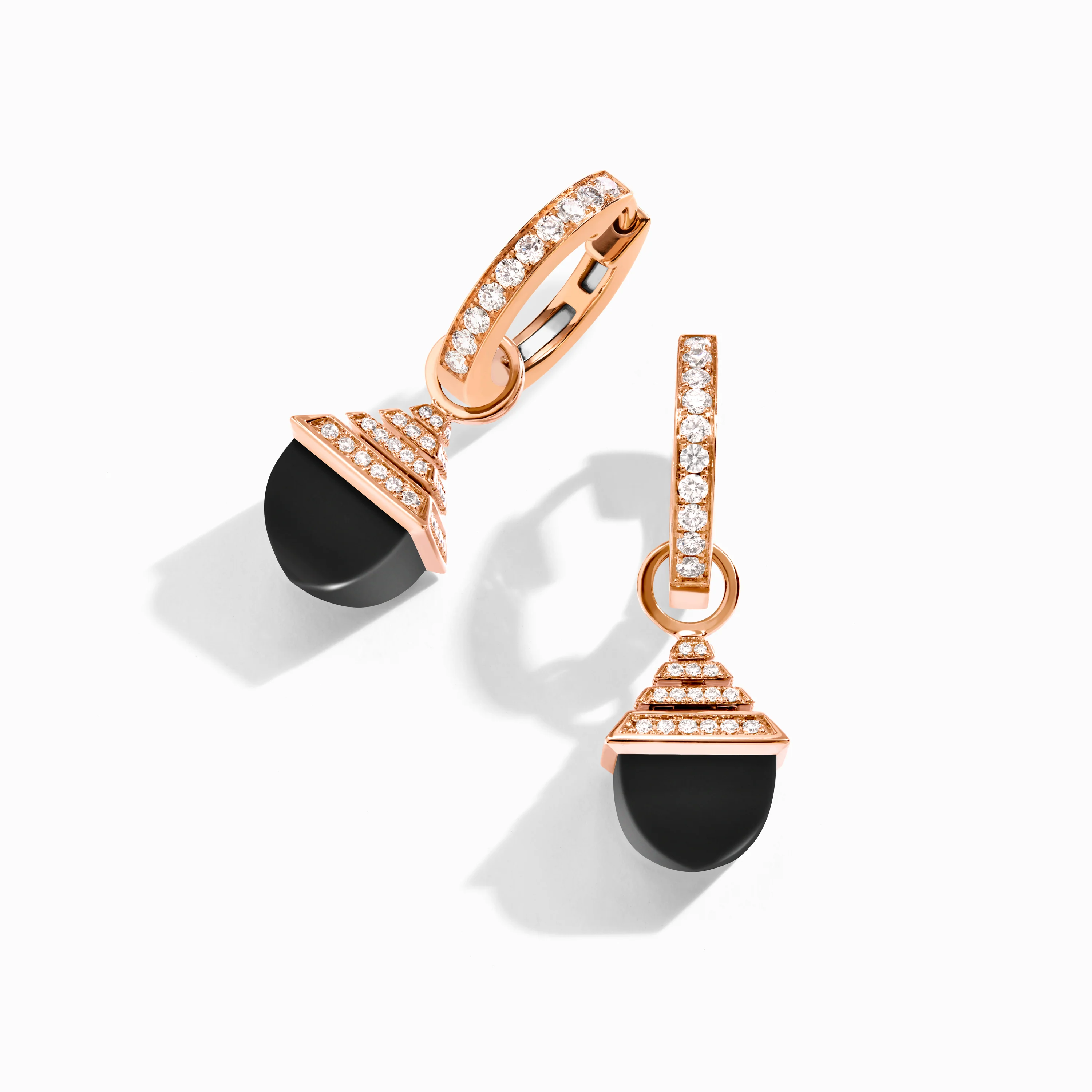 Cleo Rev Midi Diamond Drop Earrings - Image 8