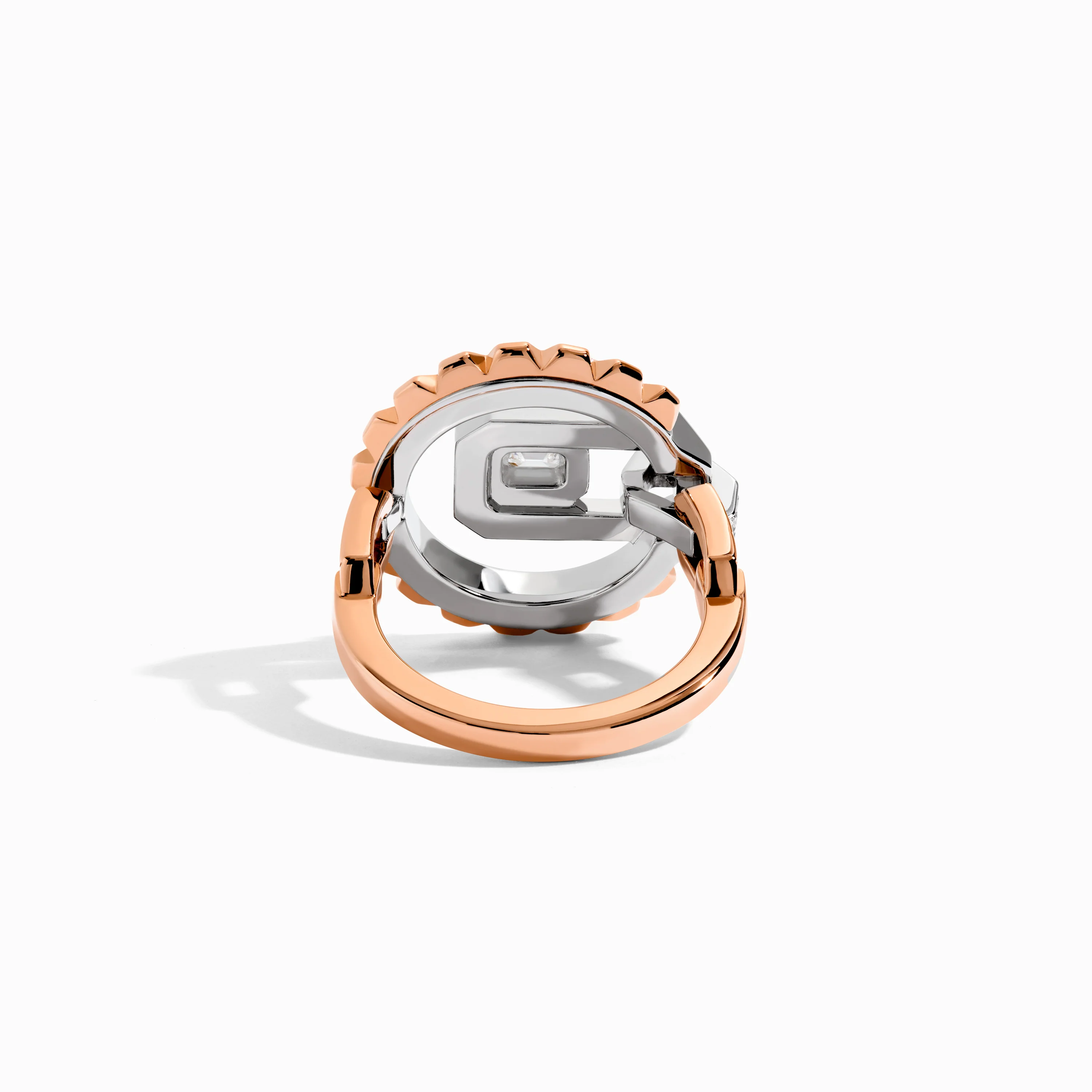 Empire Two-Tone Diamond Ring - Image 3