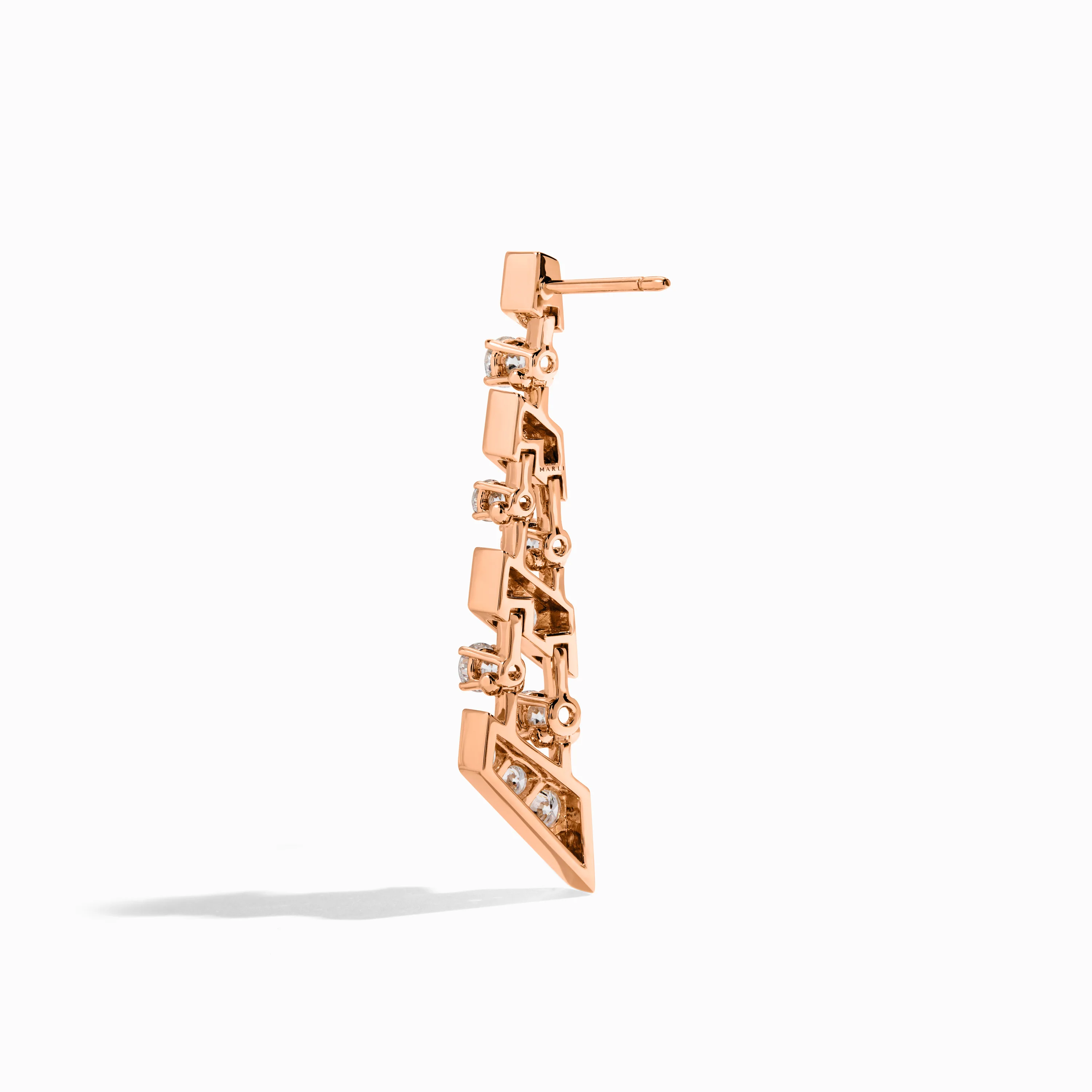 Fifth Avenue Drop Diamond Earrings - Image 3
