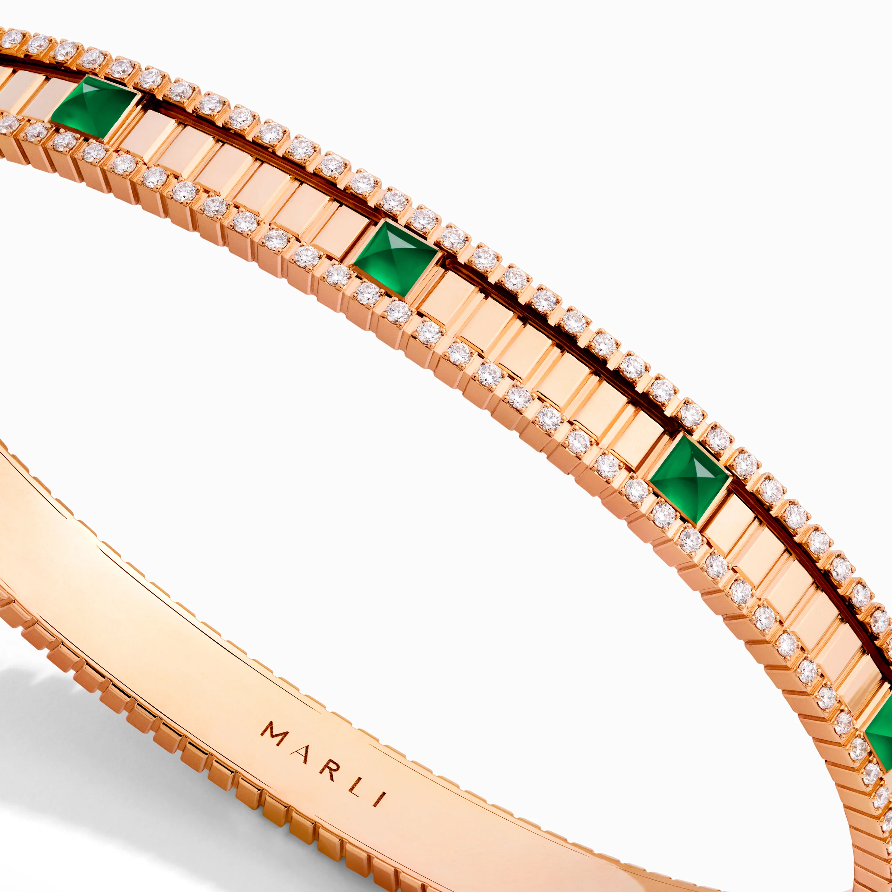 LIFE Diamond Hinged Bangle - Image 3