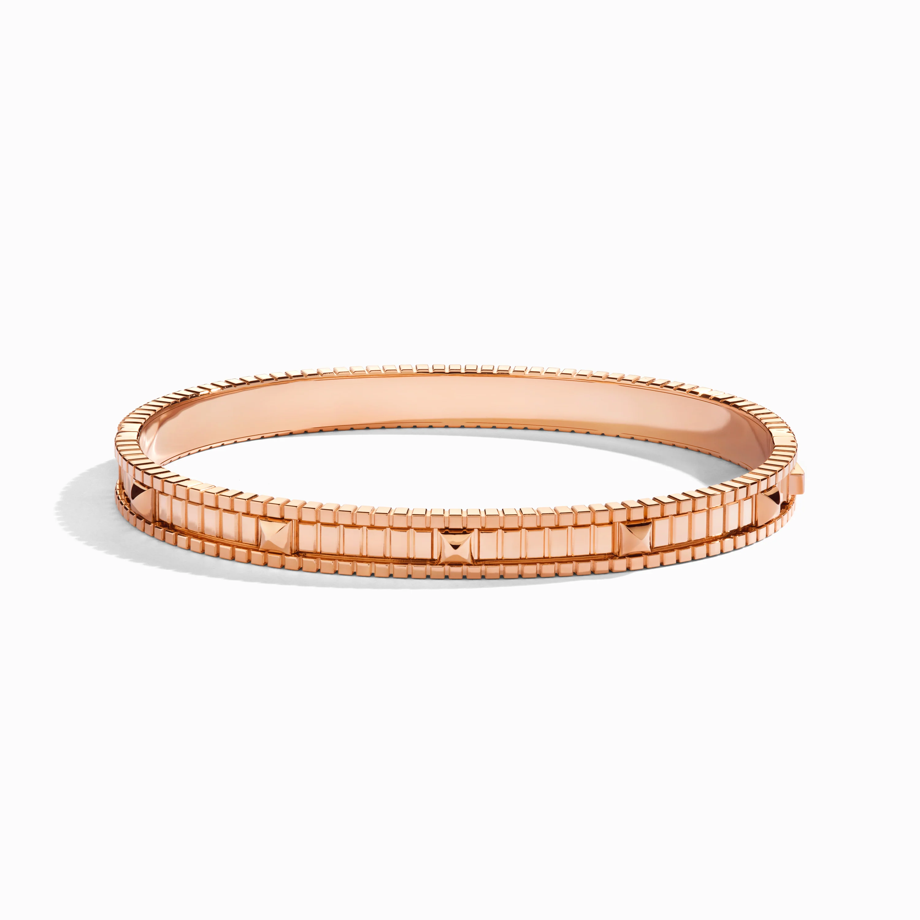 LIFE Diamond Hinged Bangle - Image 4
