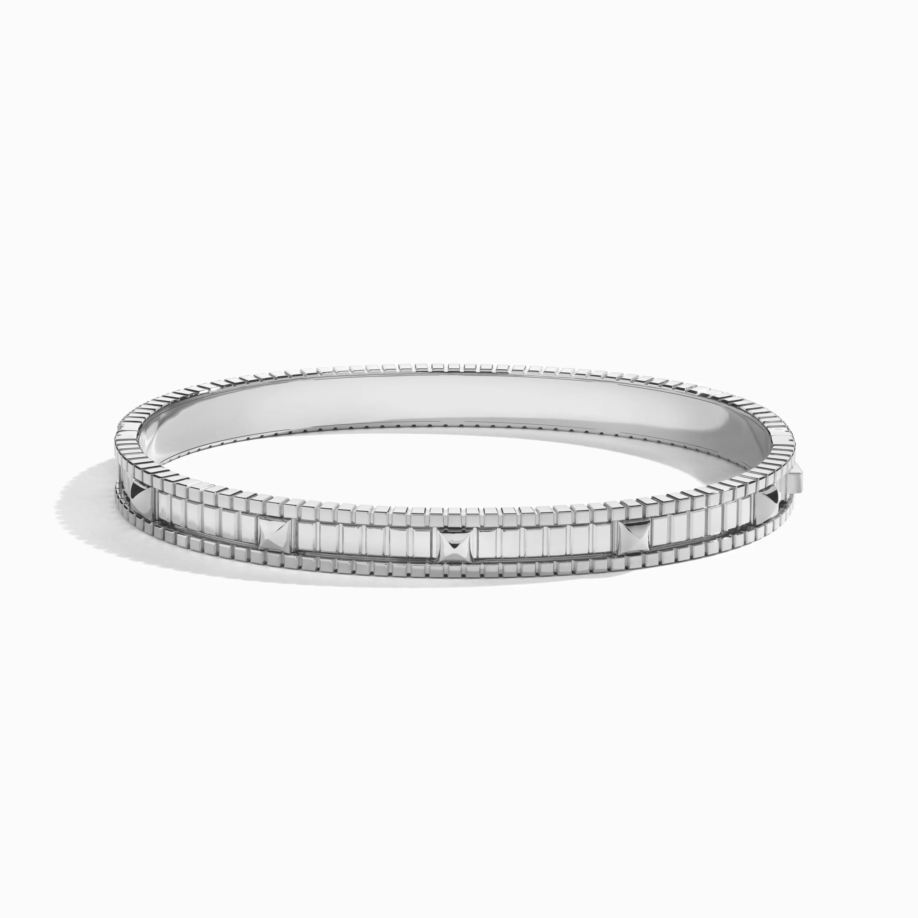 LIFE Diamond Hinged Bangle - Image 4